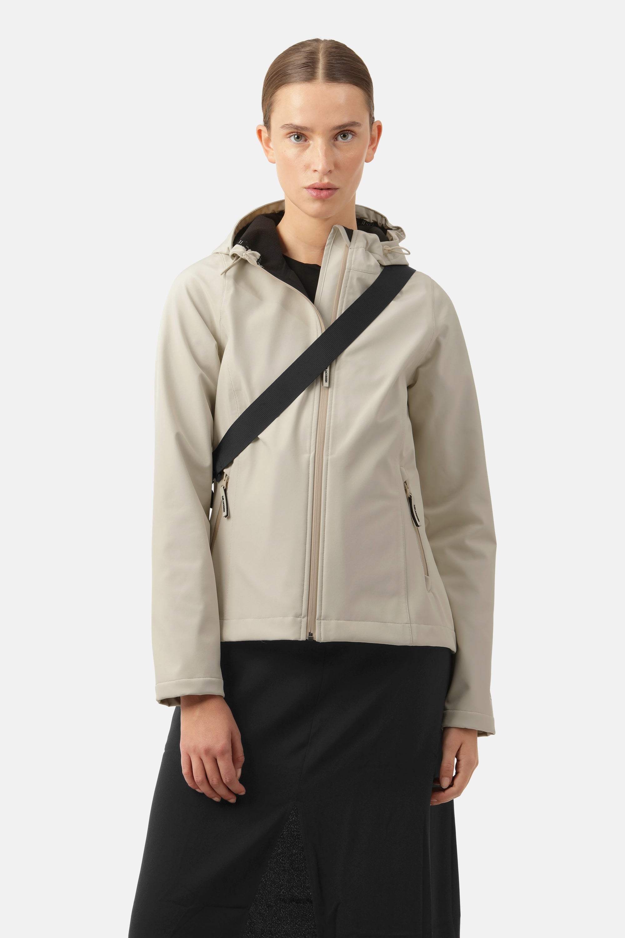 Short Softshell Raincoat - Bleached Sand
