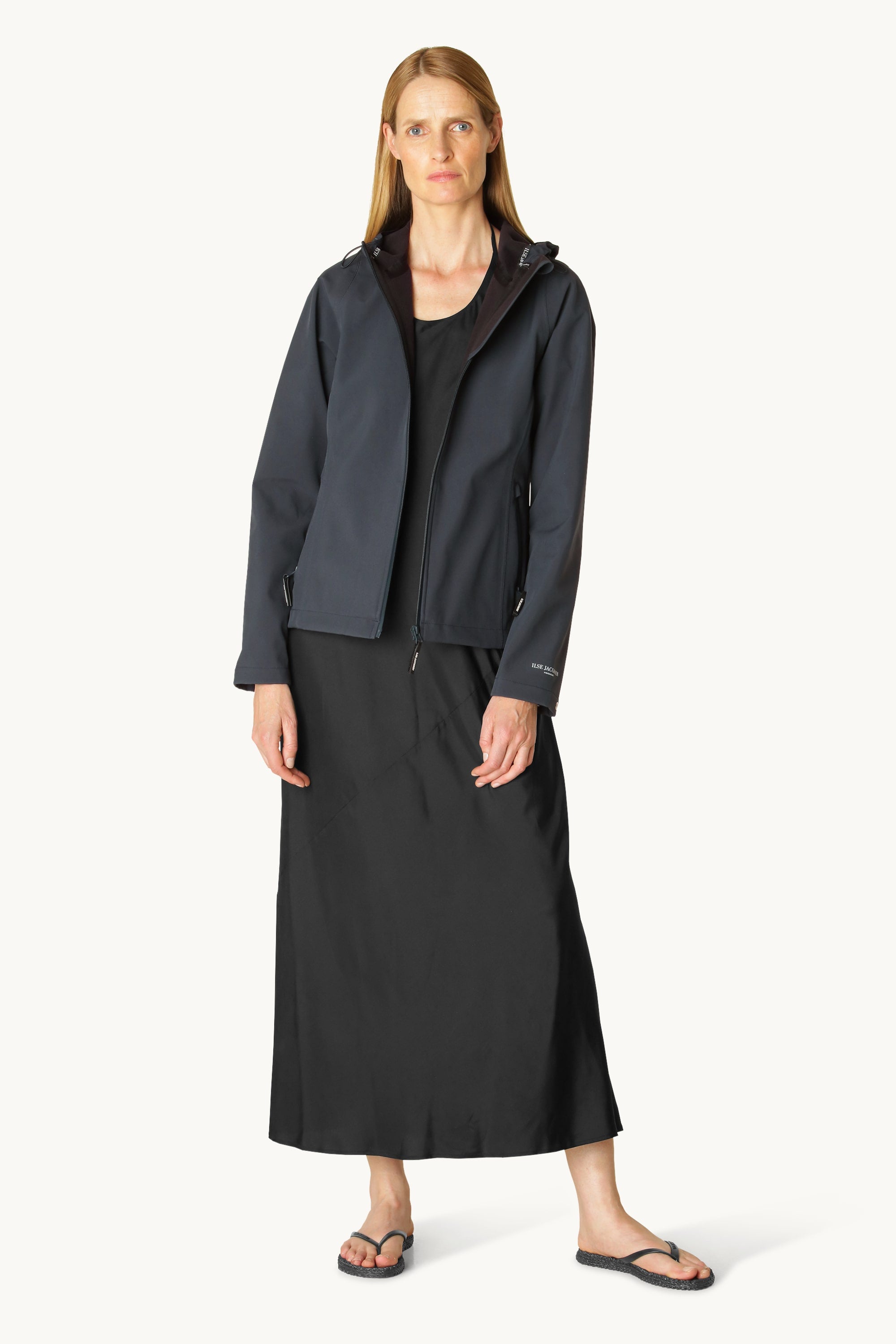 Short Softshell Raincoat - Dark Indigo