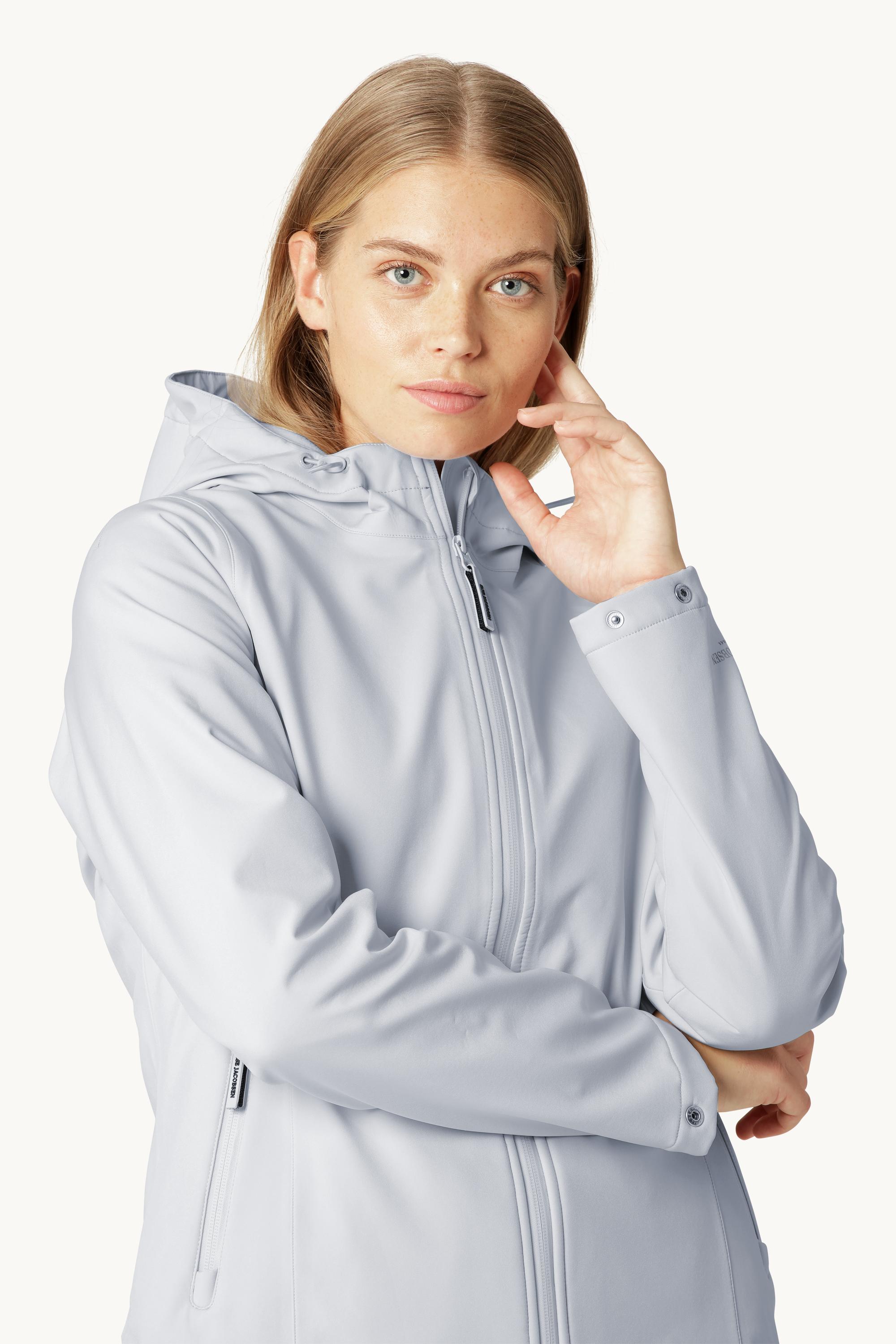 Kort Softshell Regnjacka - Heather
