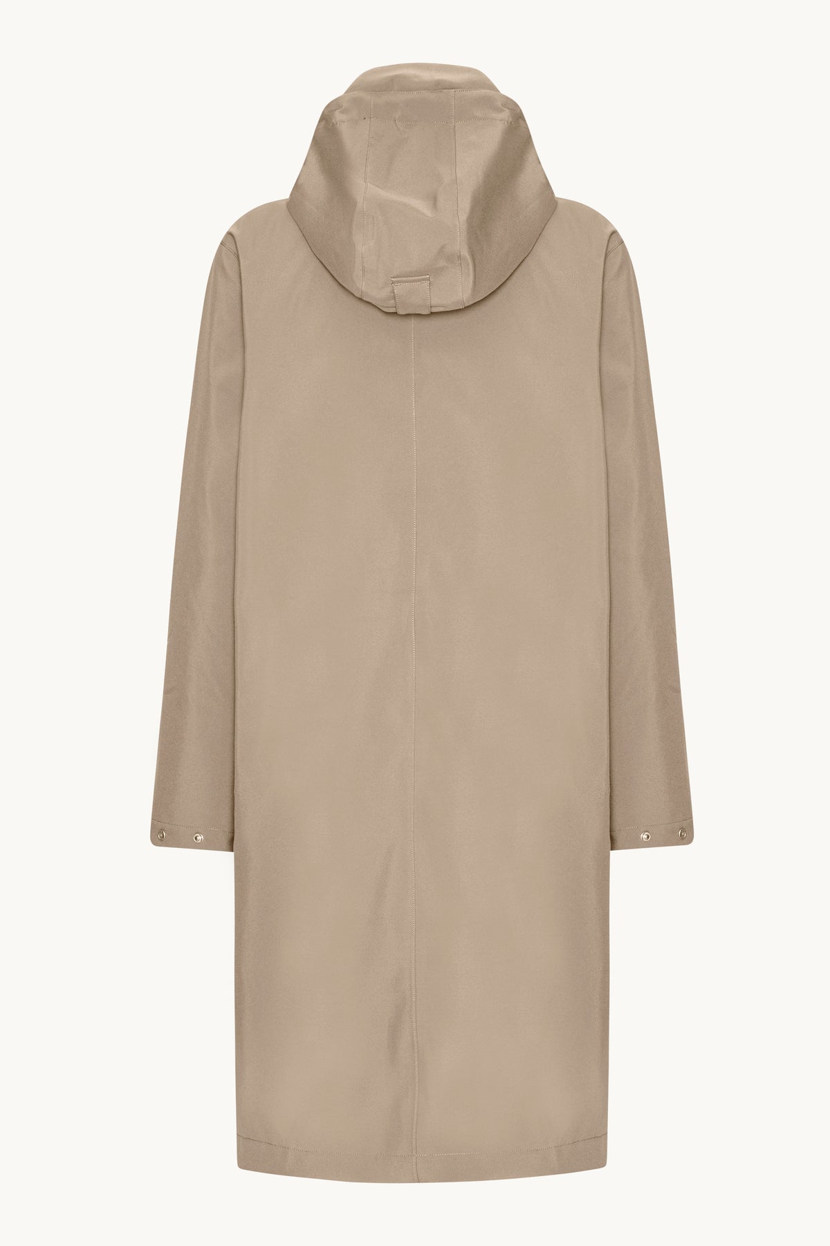 Lång Softshell Regnrock - Greige