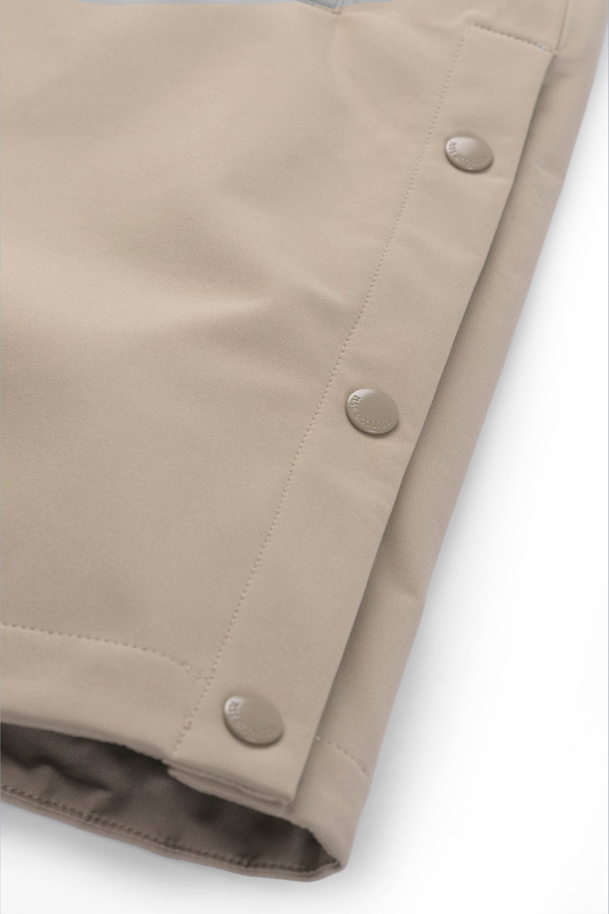 Lång Softshell Regnrock - Greige