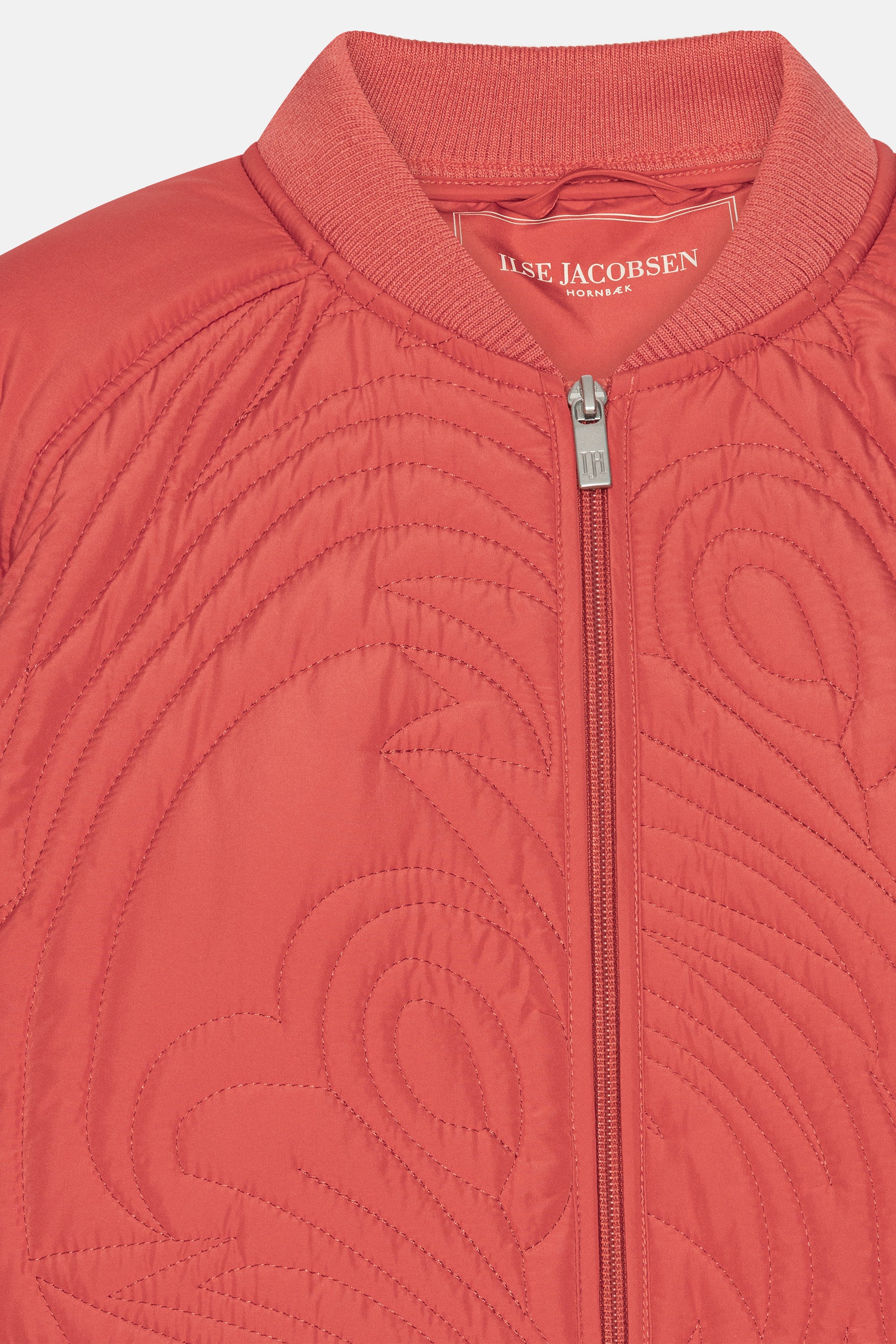 Kort Quiltad Jacka - Baked Apple