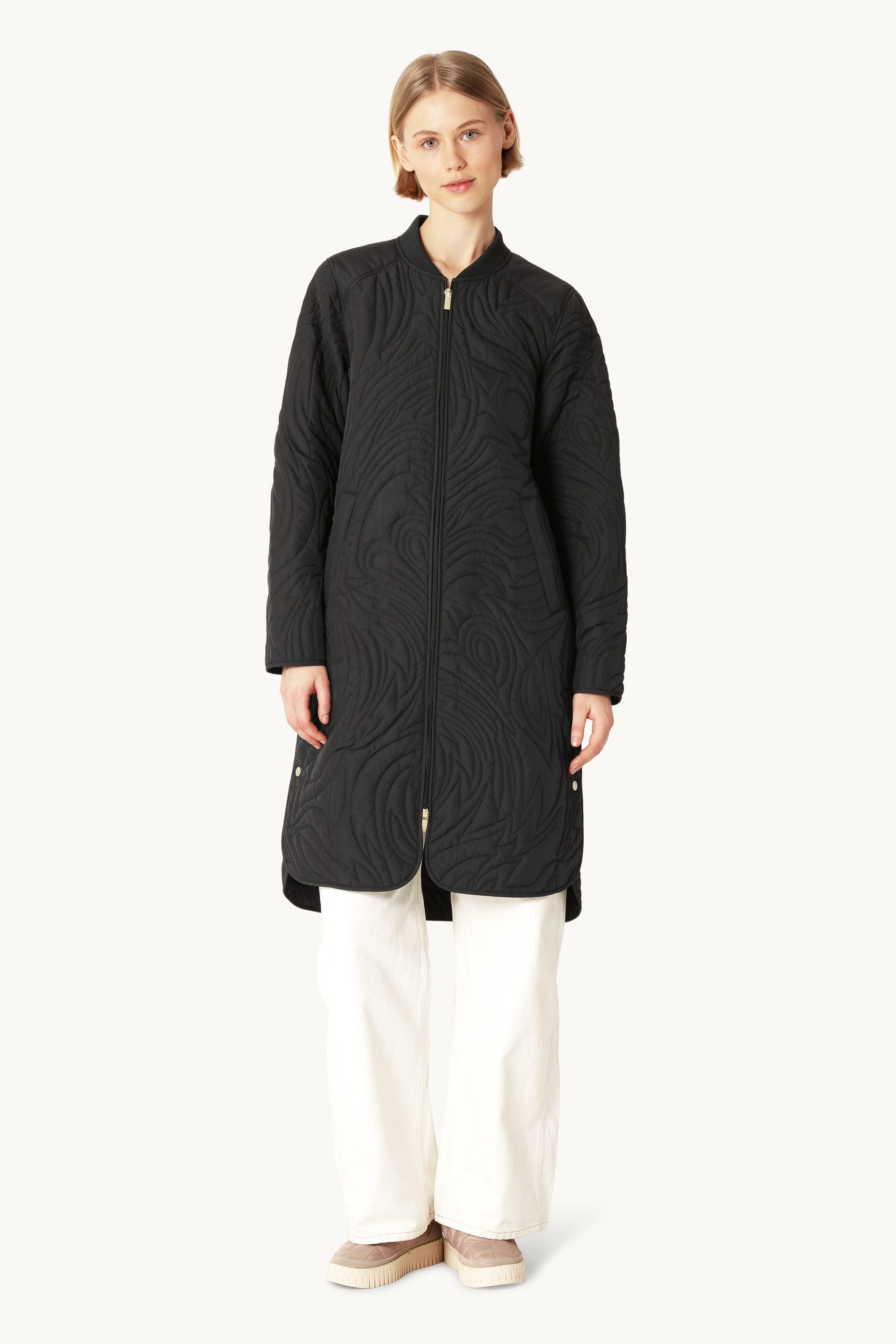 Quiltad Jacka - Black
