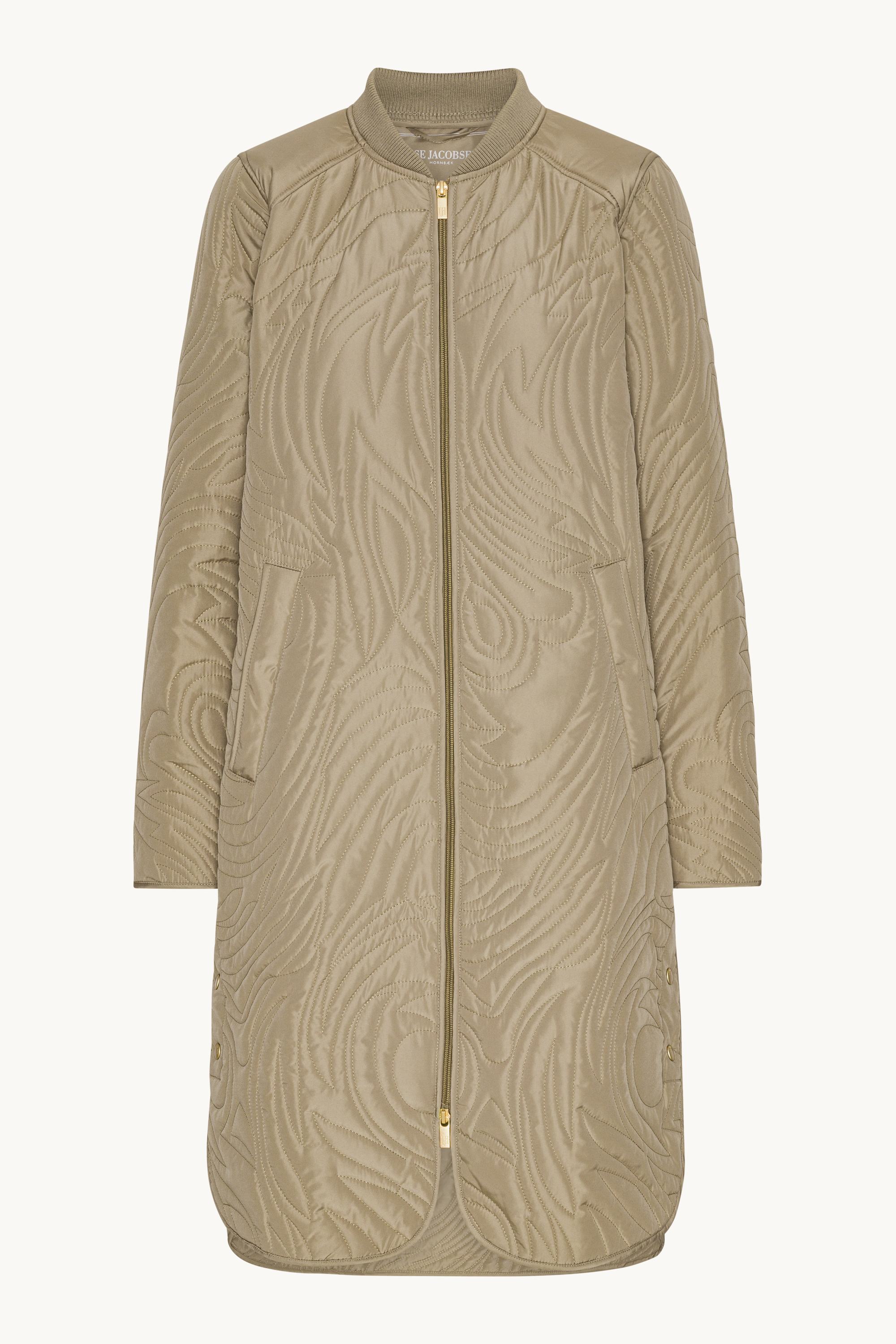Quiltad Jacka - Greige