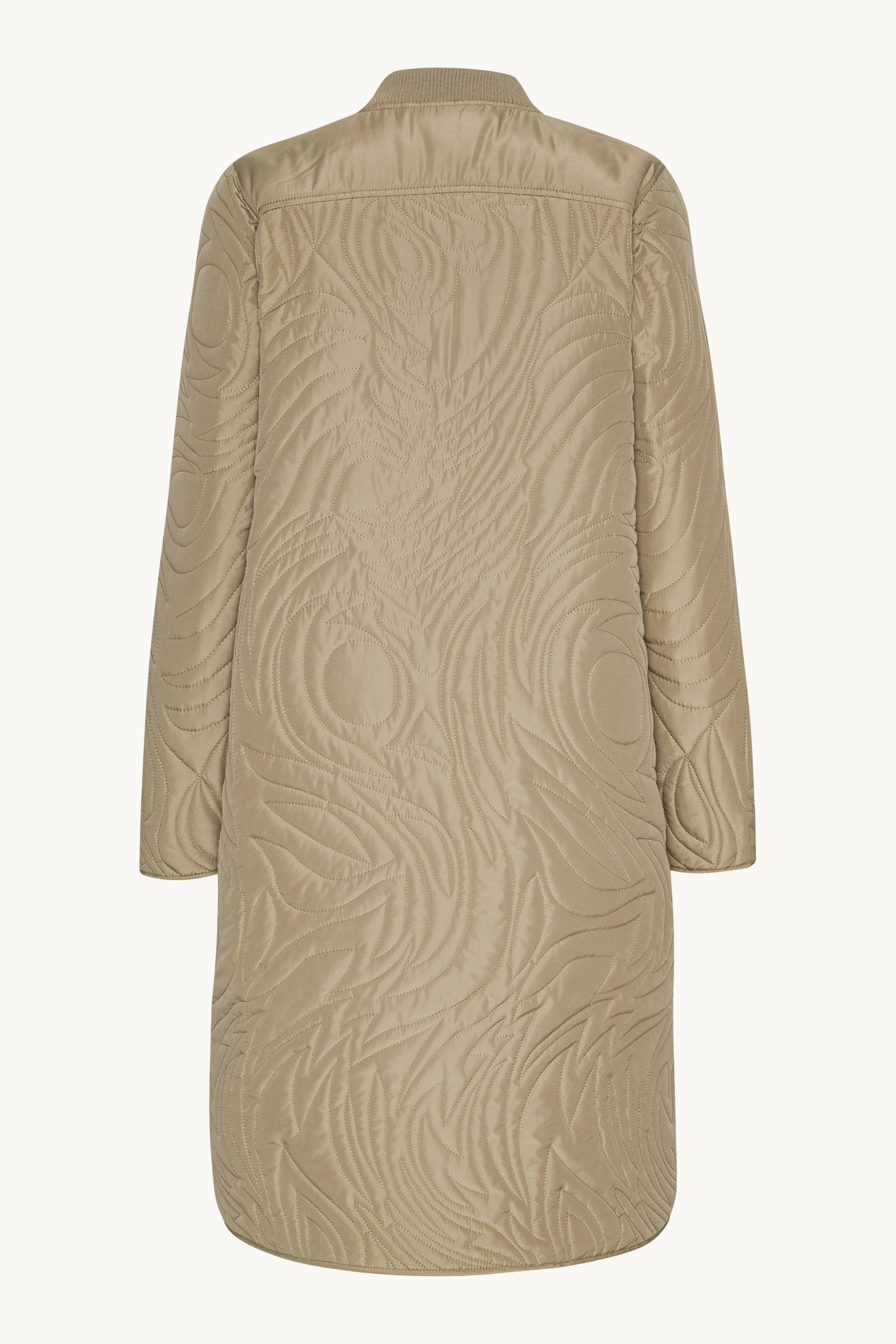 Quiltad Jacka - Greige