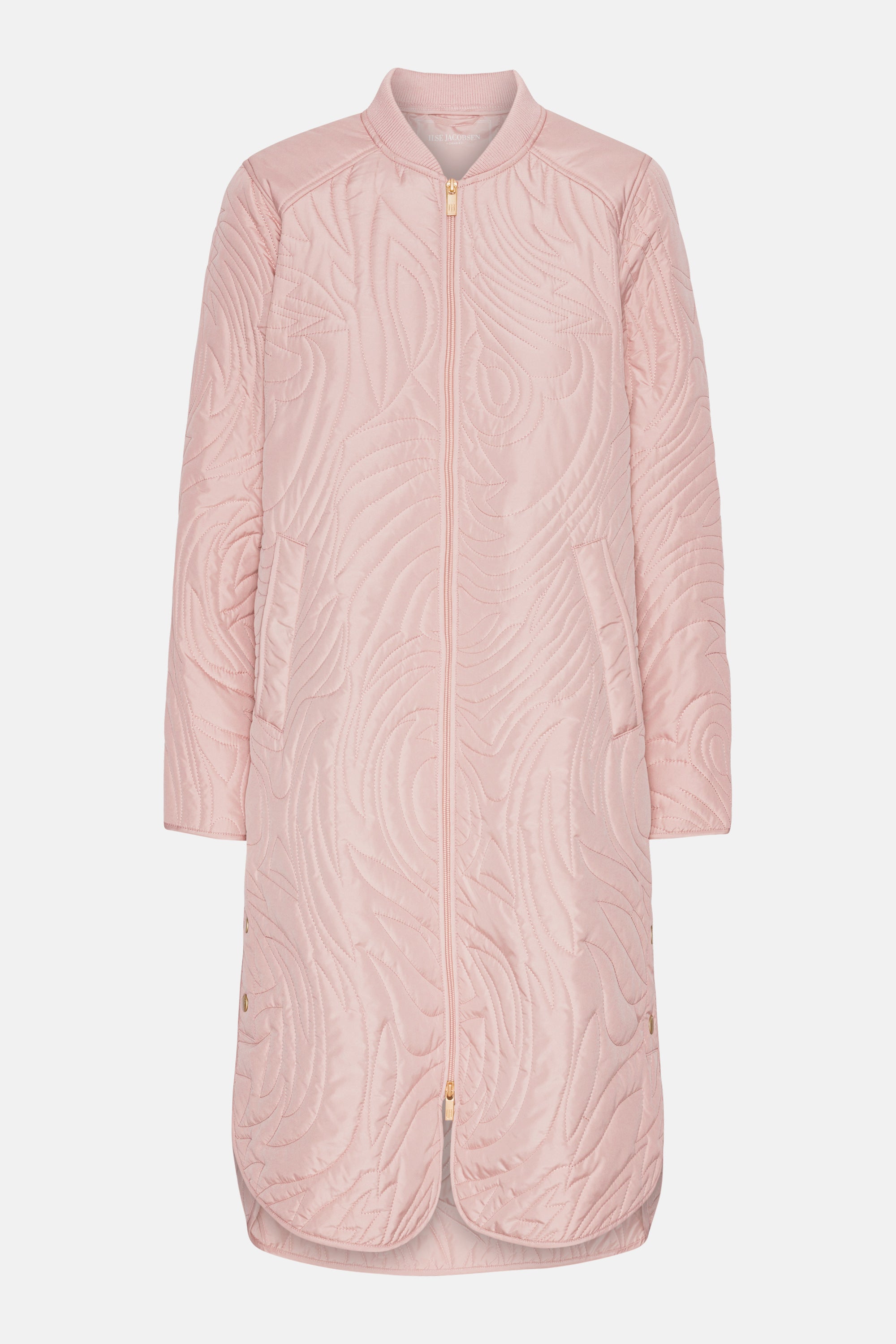 Quiltad Jacka - Peachskin