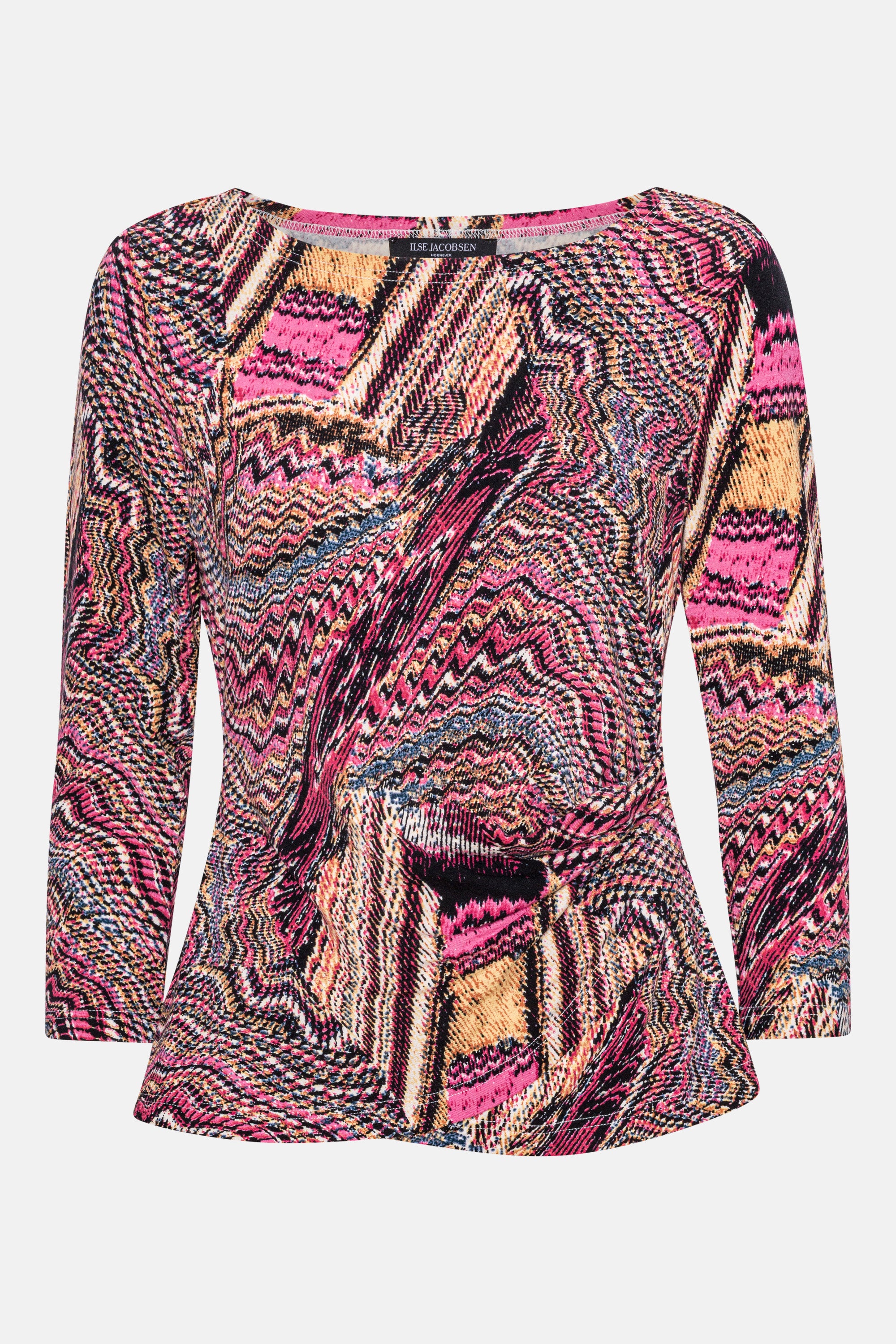 Ilse Jacobsen Hornbæk Womenswear Elisa Seashell Blus Clothes 908 Rosy Pink