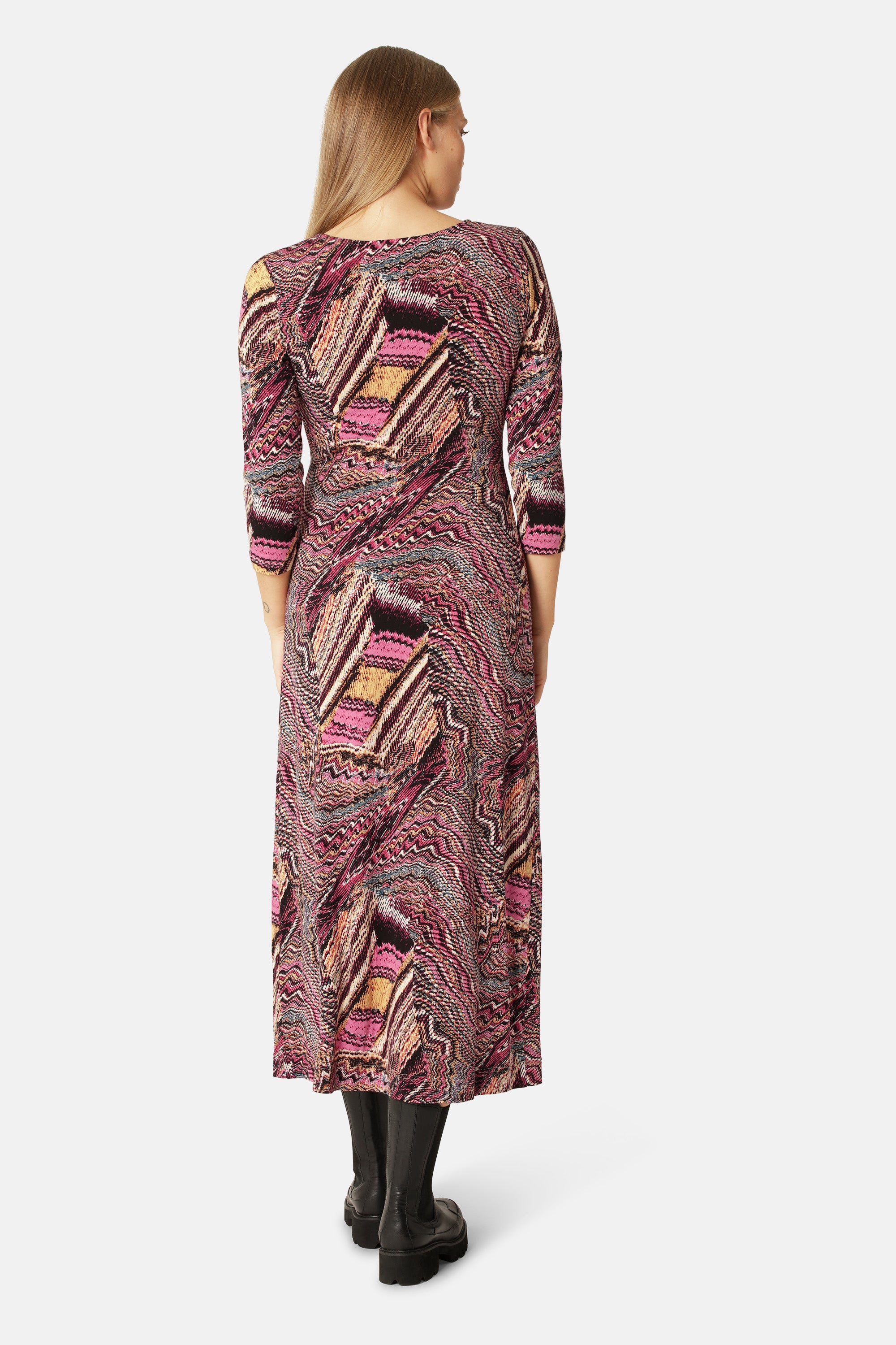 Ilse Jacobsen Hornbæk Womenswear Elisa Seashell Long Dress Clothes 908 Rosy Pink