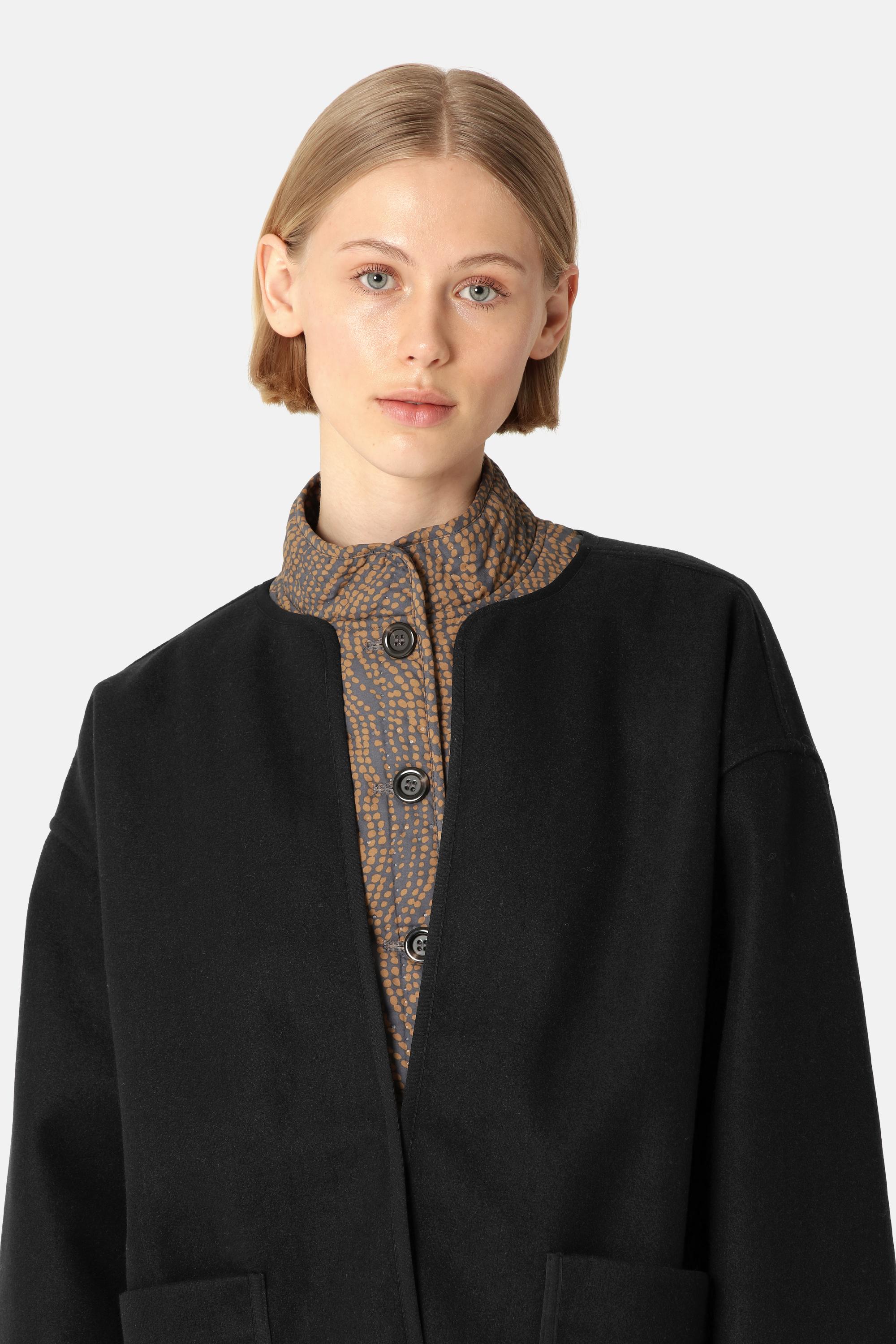 Filtad Casual Jacka - Black