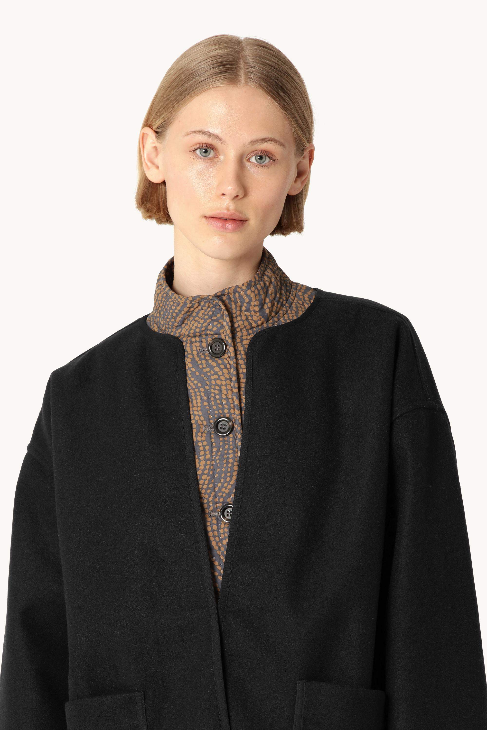 Filtad Casual Jacka - Black