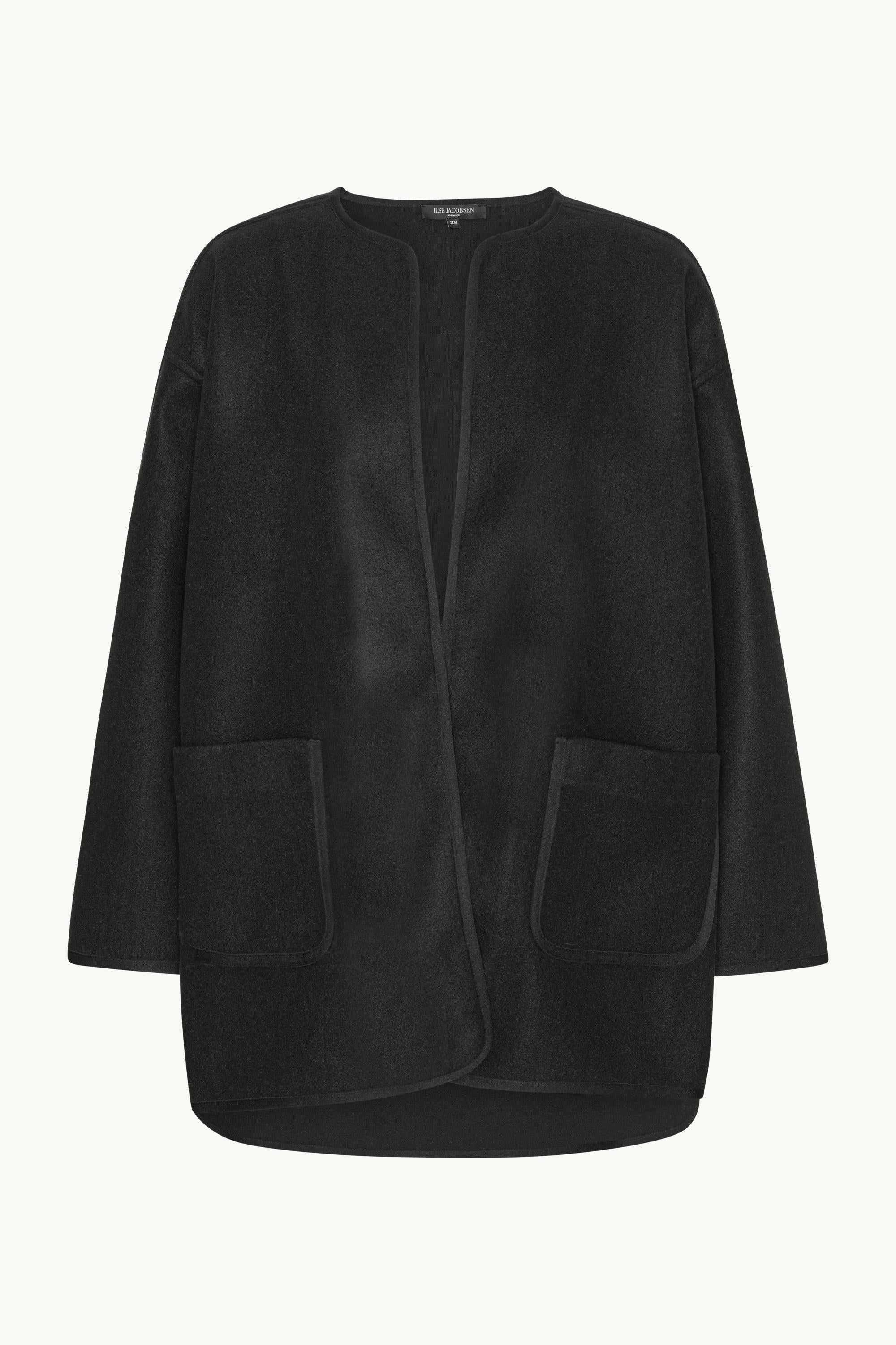 Filtad Casual Jacka - Black