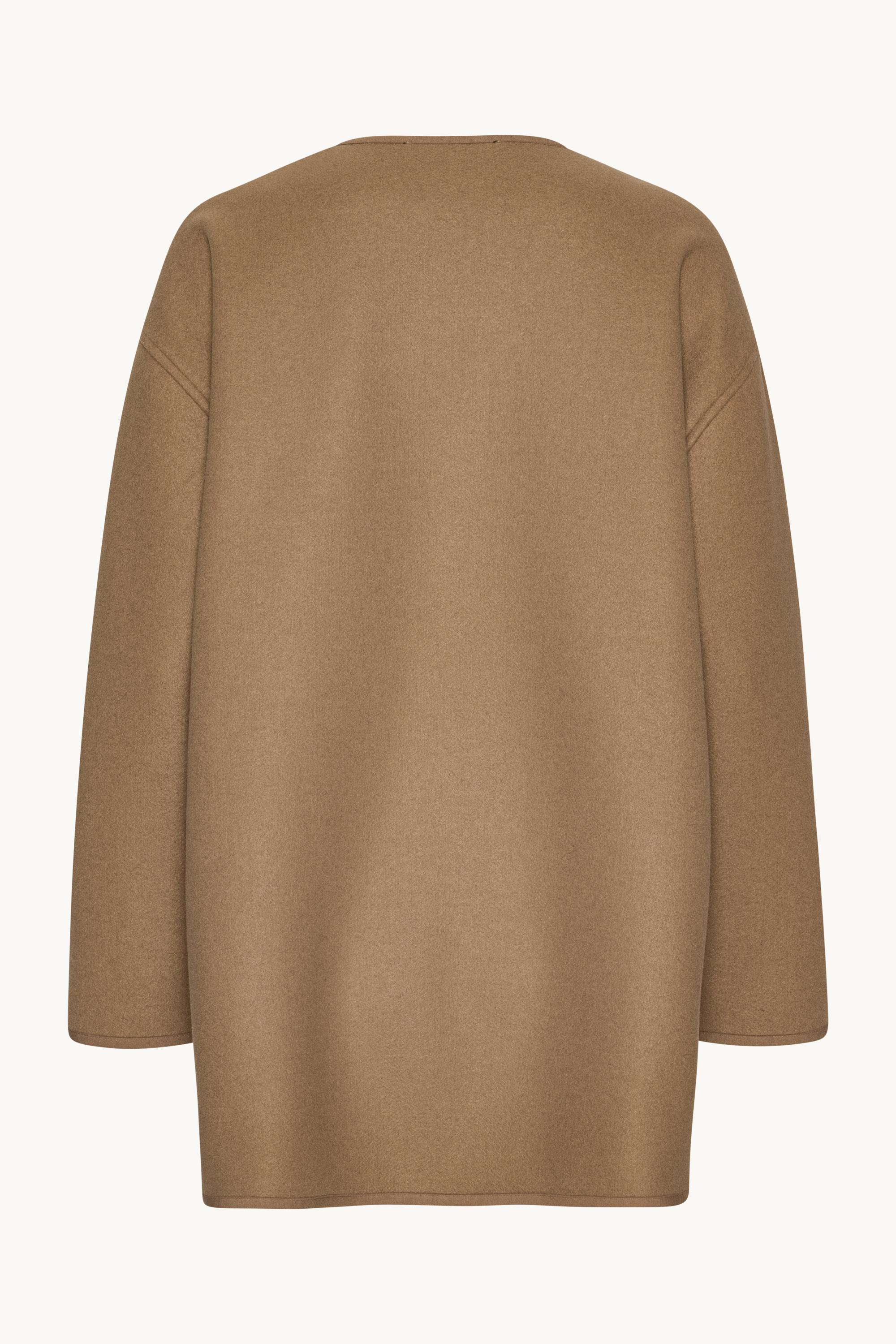 Filtad Casual Jacka - Mocca