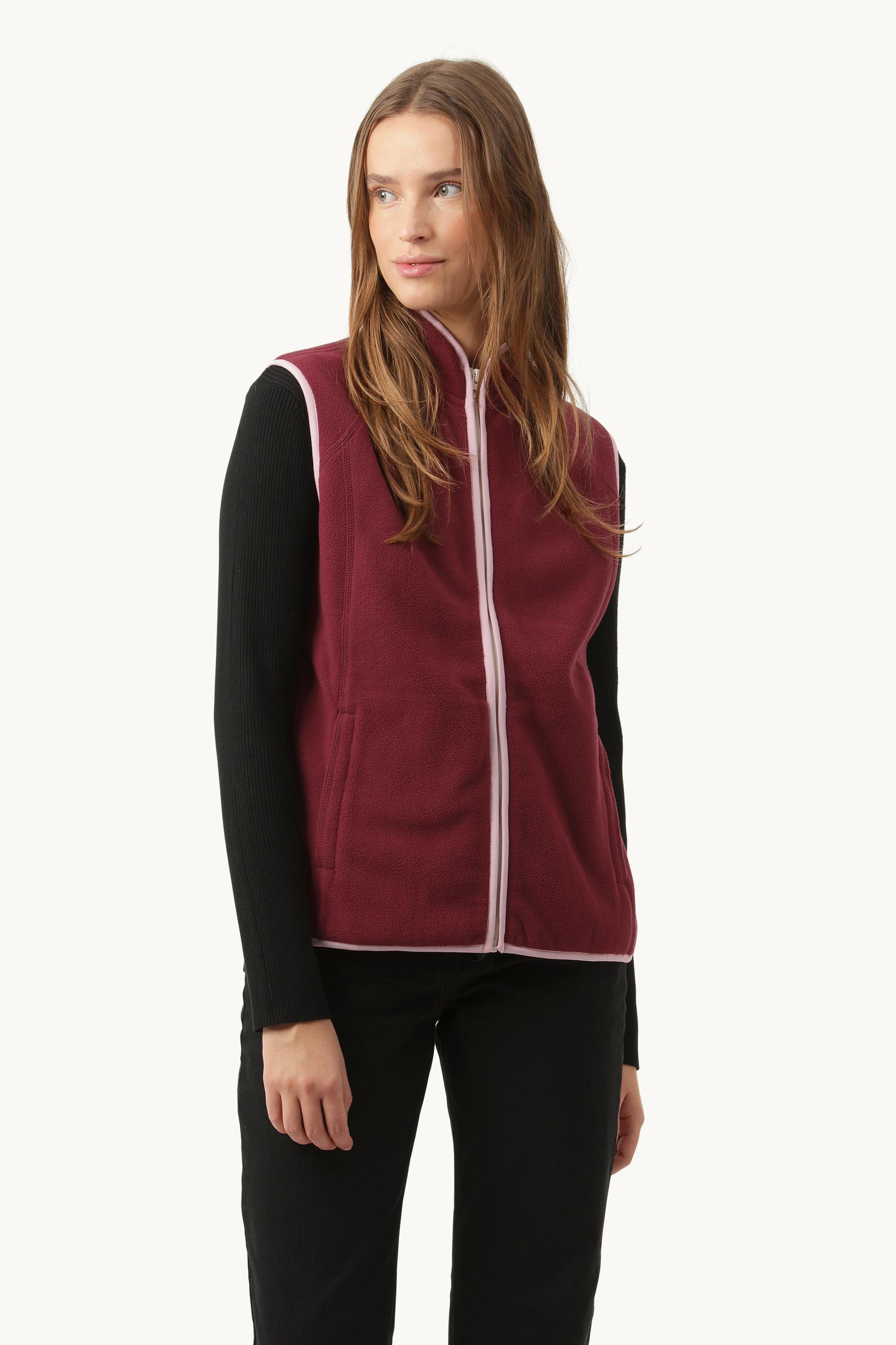 Cuddle Vest - Maroon Banner