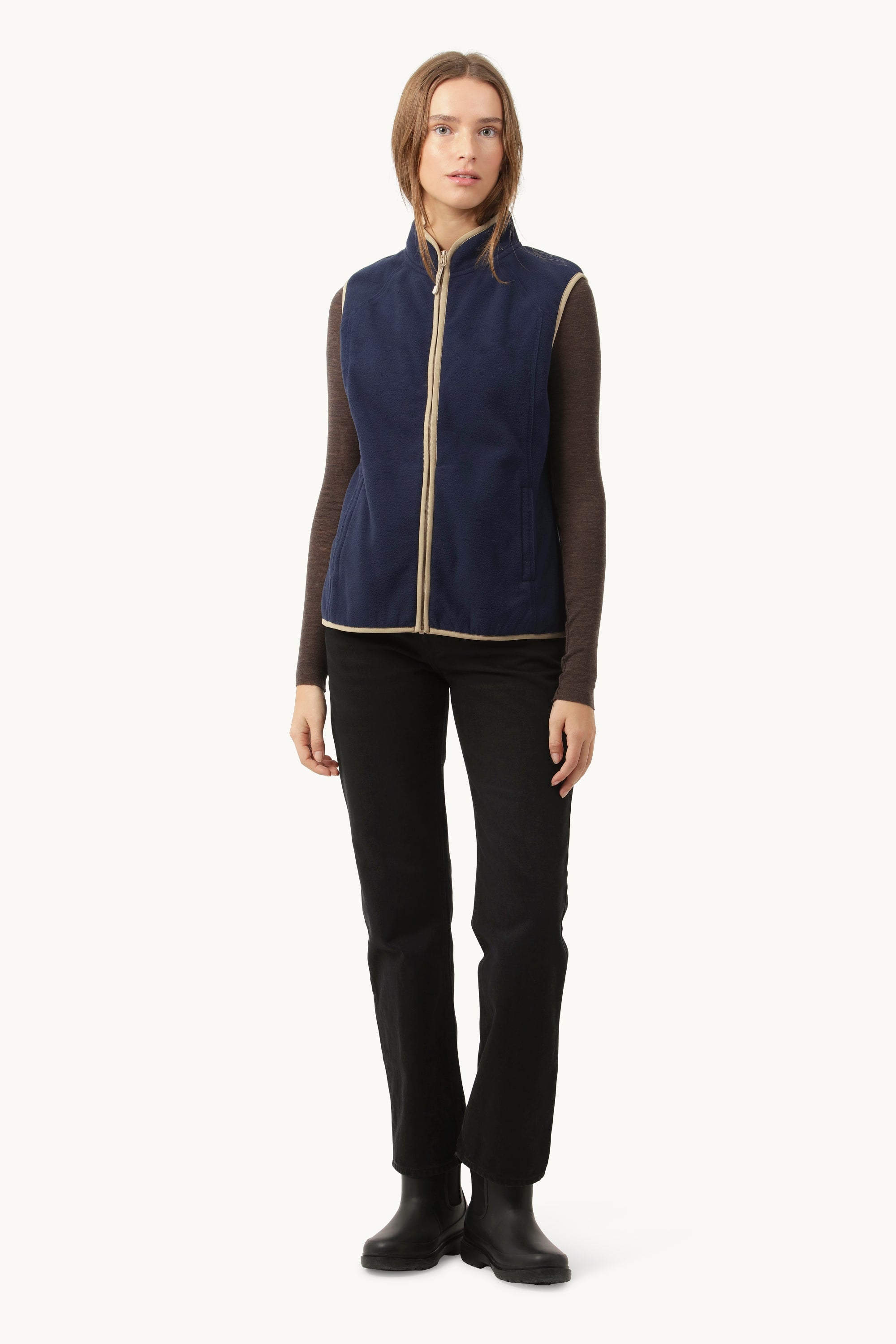 Cuddle Vest - Navy