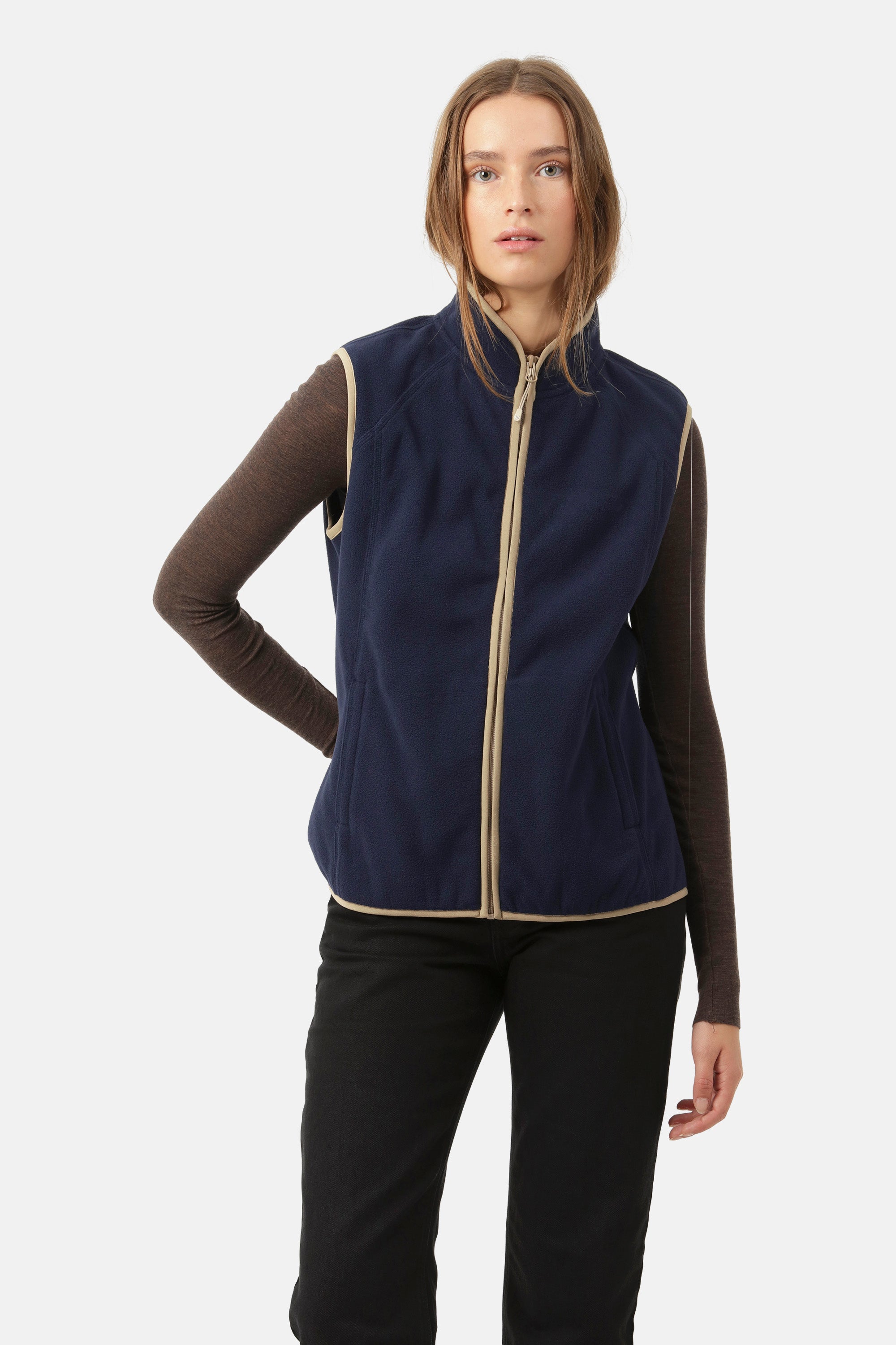 Ilse Jacobsen Hornbæk Outerwear Fleece Vest Vest 600 Navy
