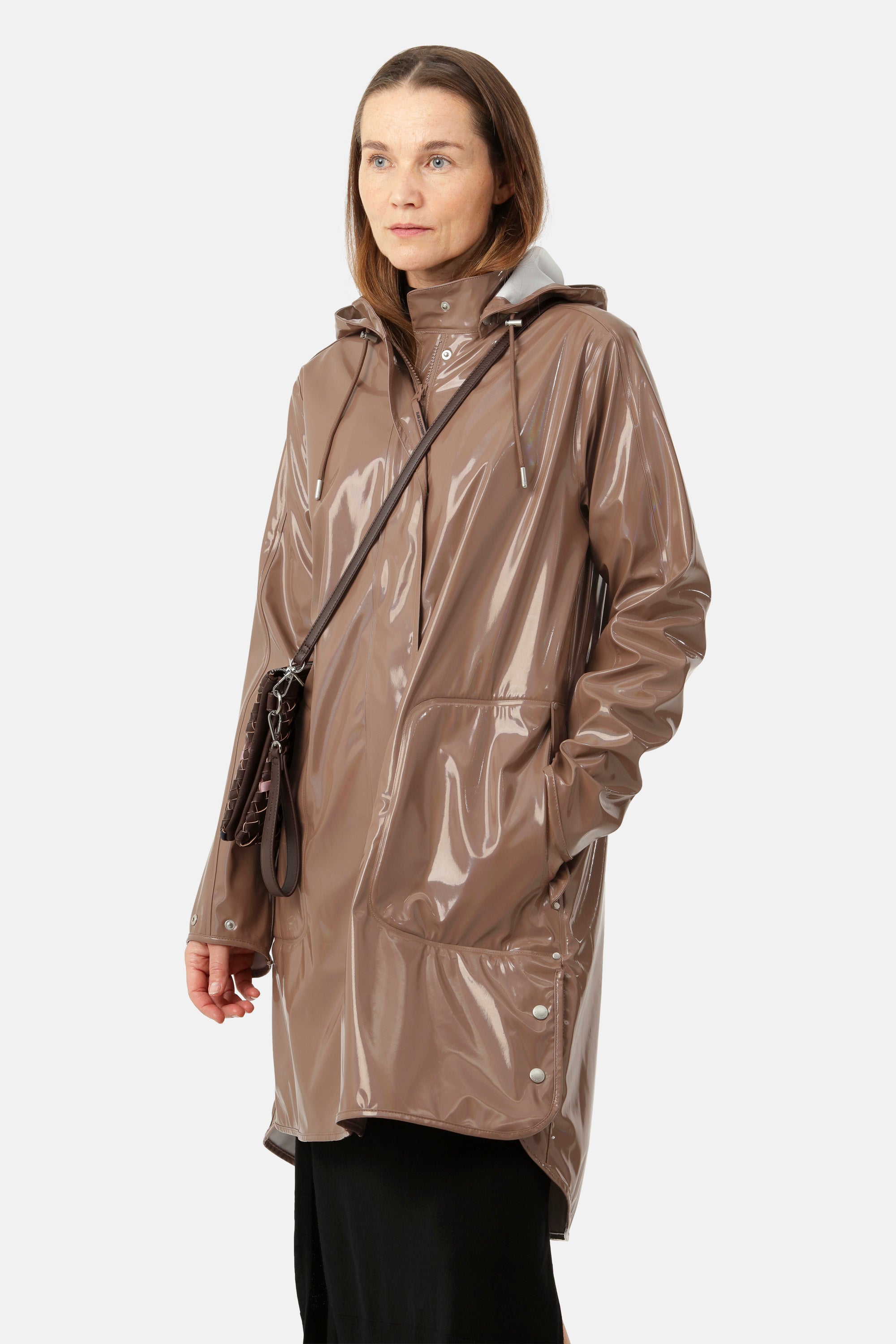 Ilse Jacobsen Hornbæk Rain Long Raincoat Raincoat 220 Acorn