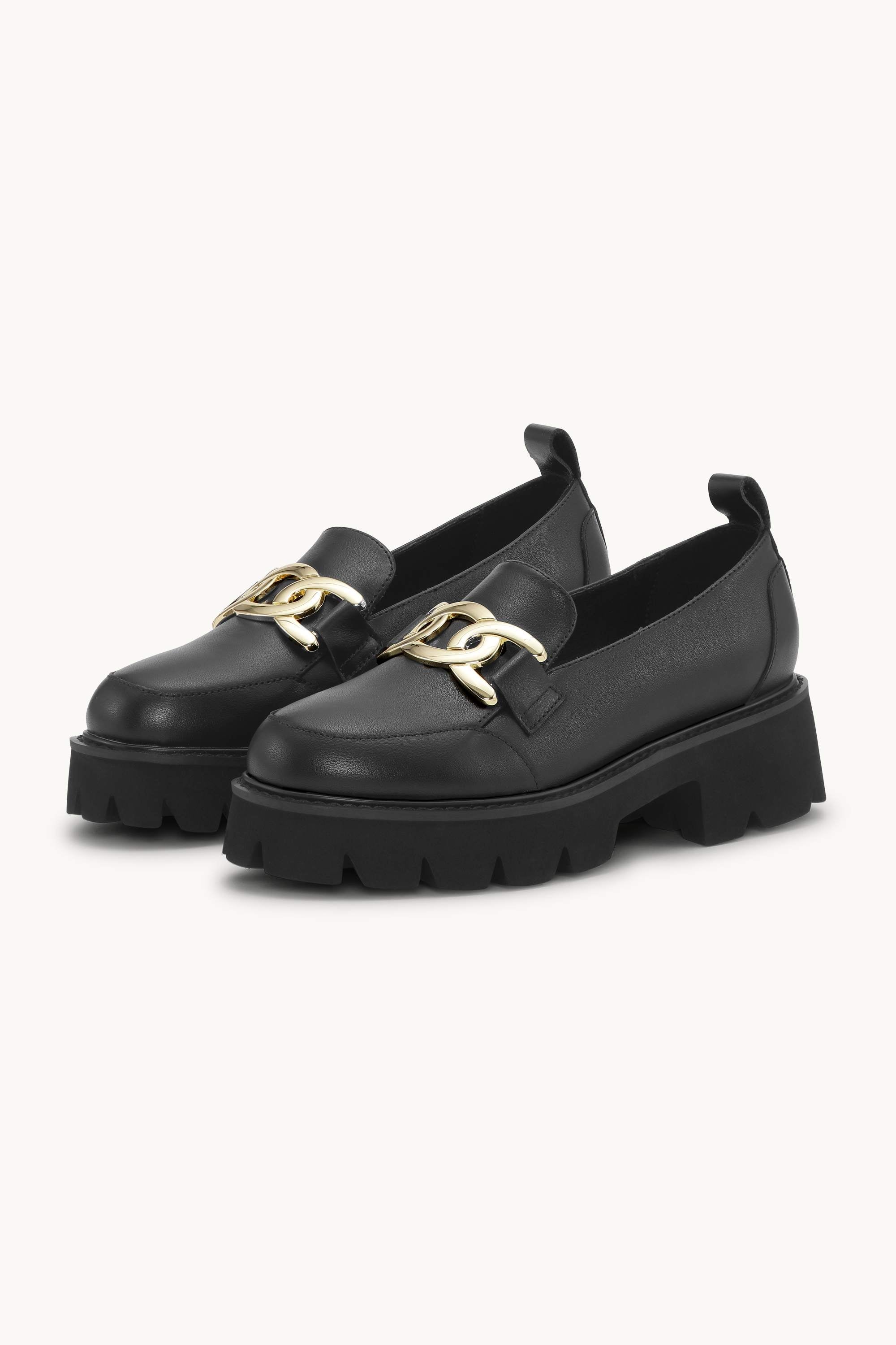 Miley Leather - Black