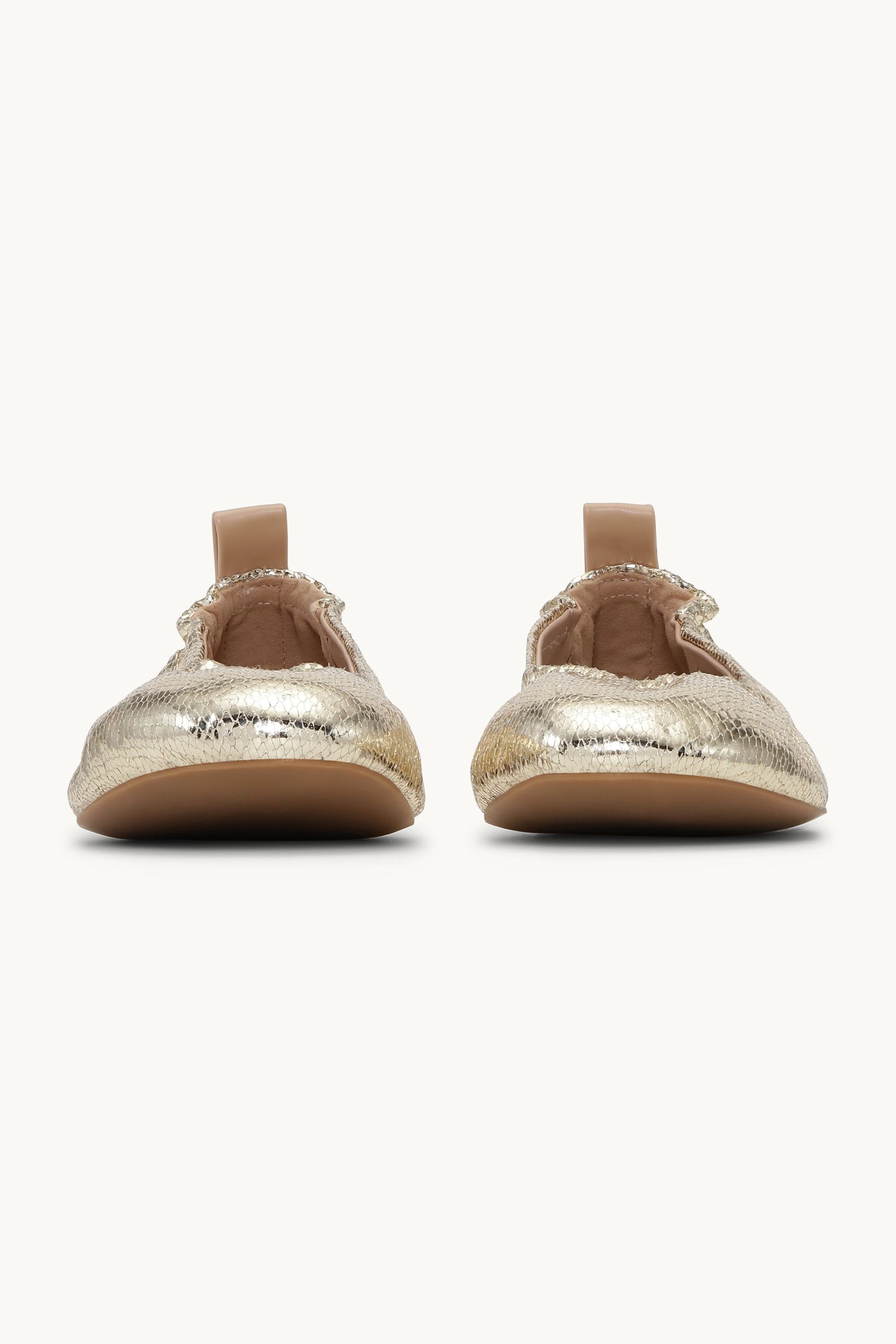 Ballarina Metallic - Platin Taupe