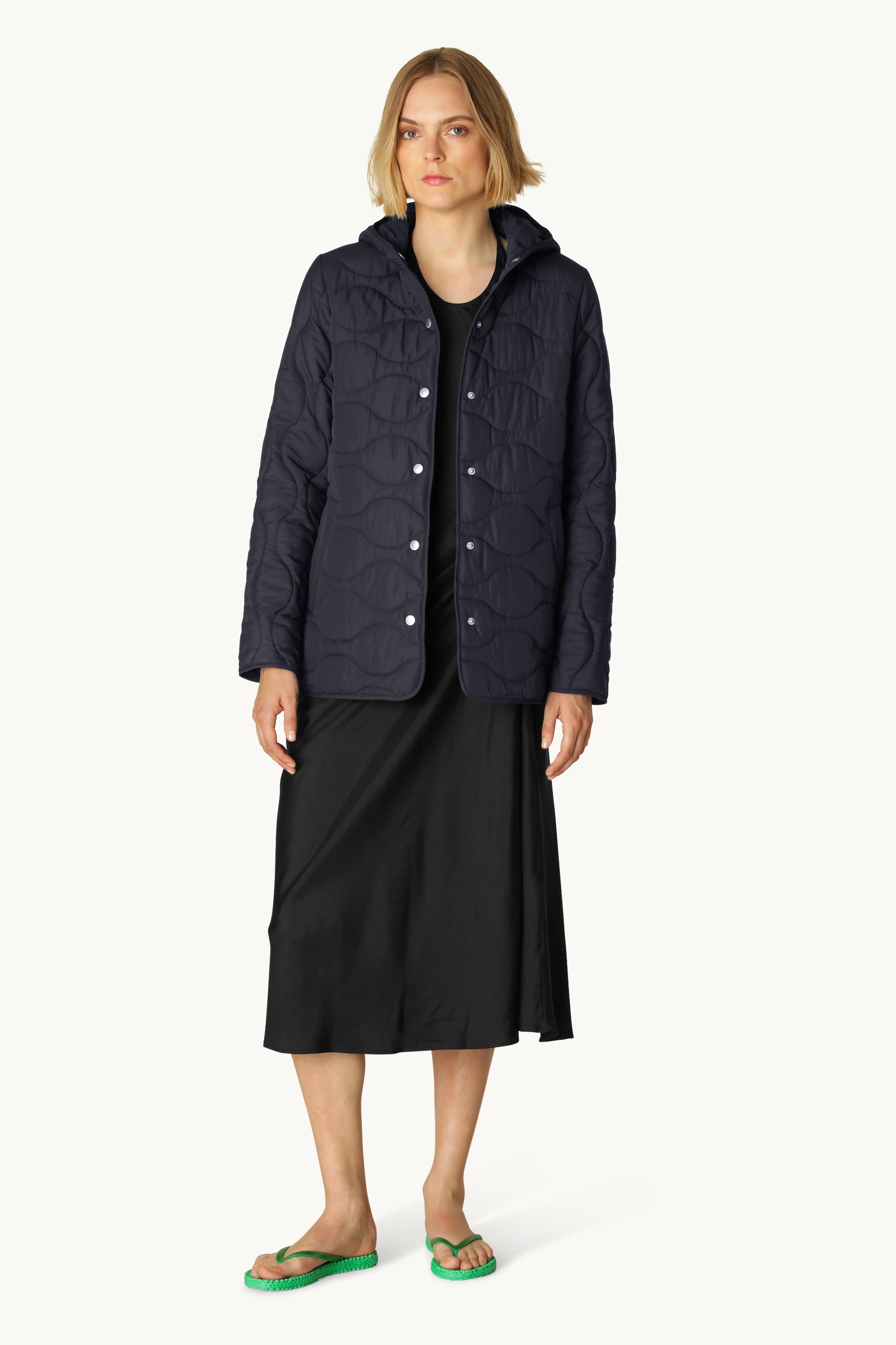 Quilt Jacket - Dark Indigo