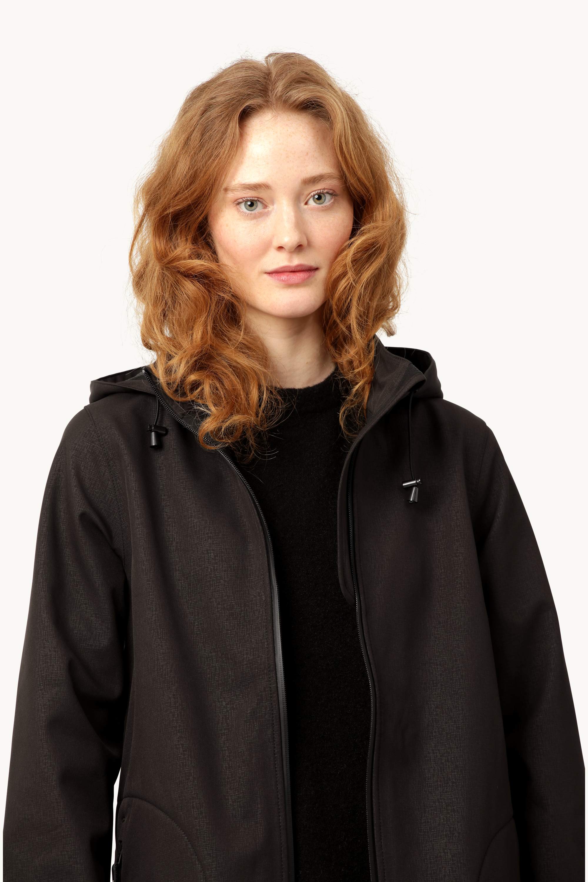 Softshell Regnjacka A-linje - Black