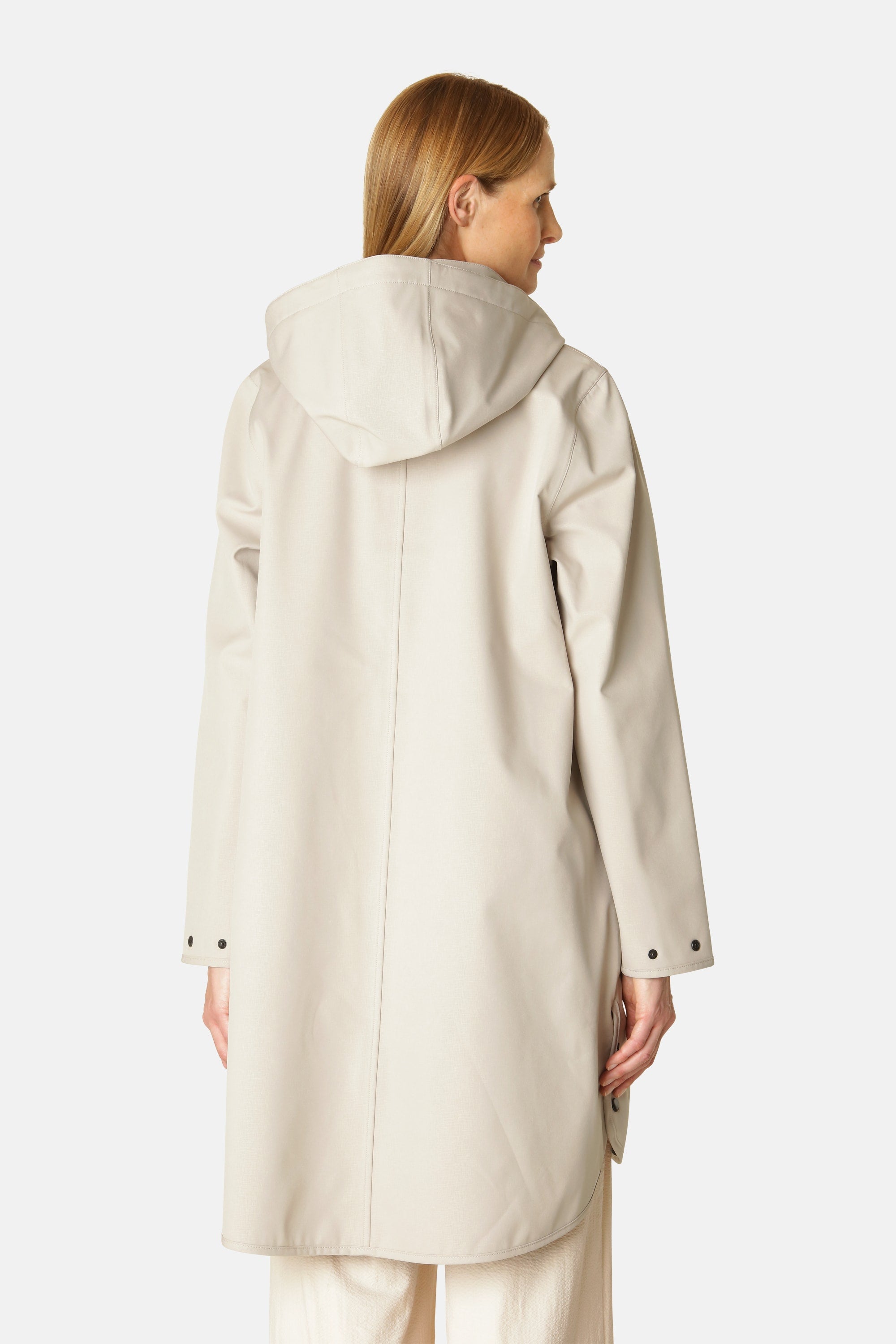 Softshell Regnjacka A-linje - Chateau Gray