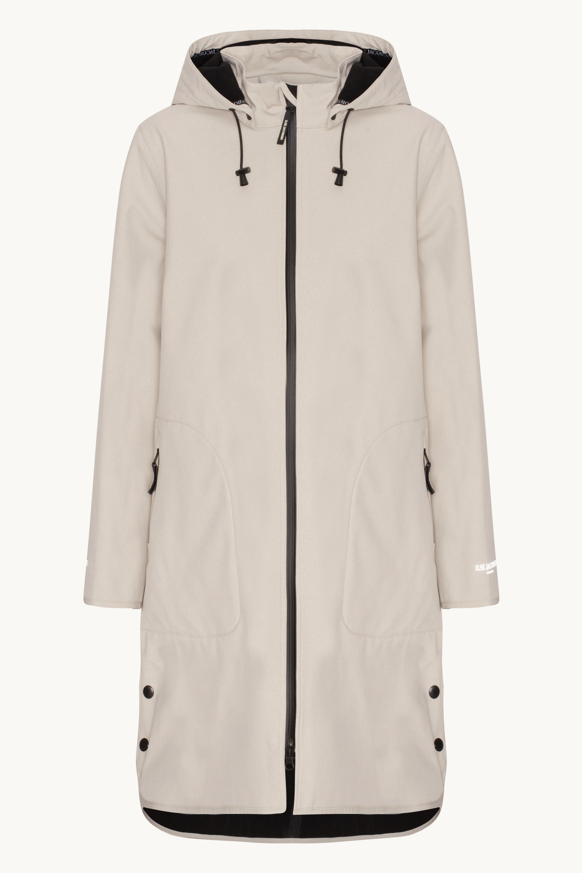 Softshell Regnjacka A-linje - Chateau Gray