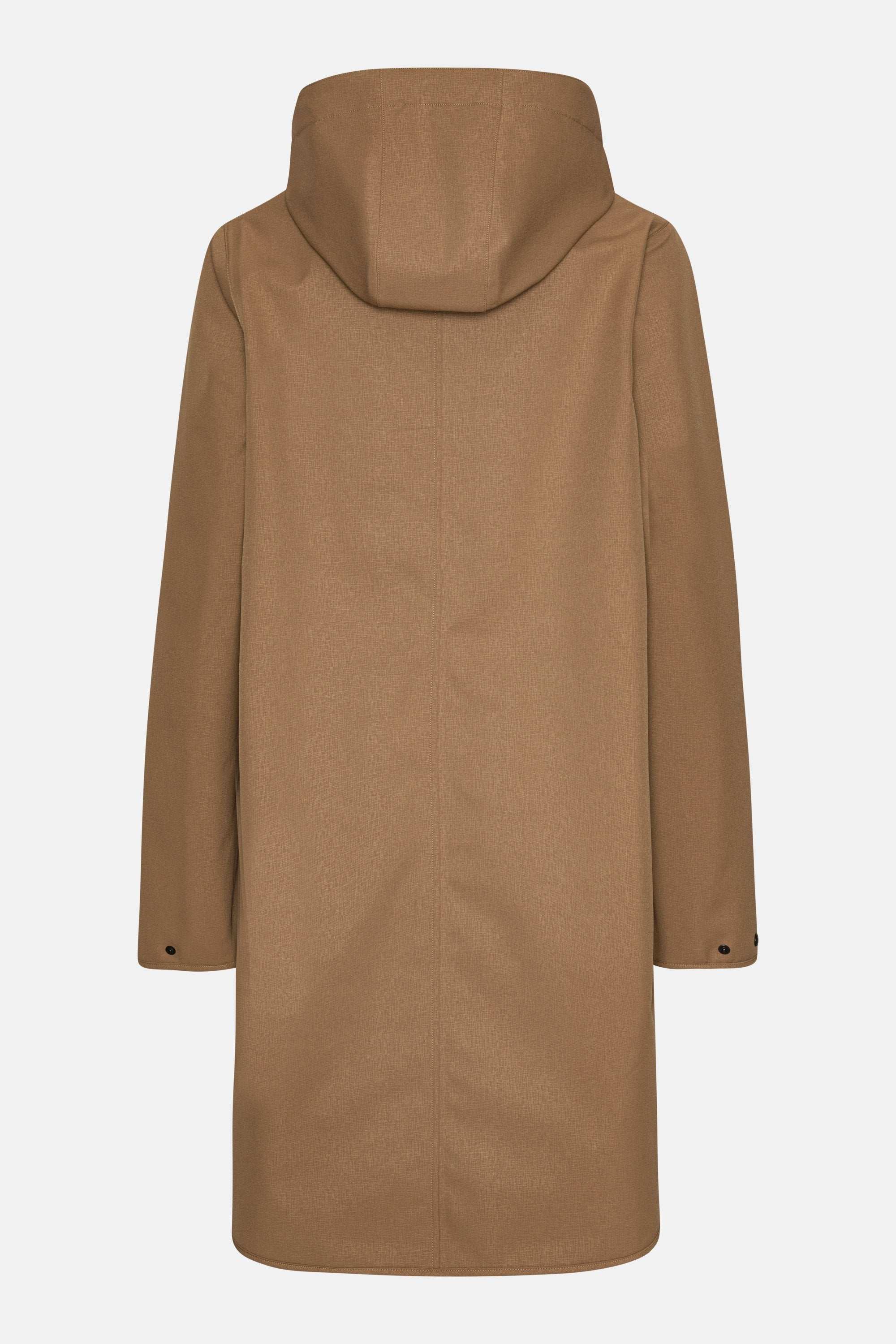 Softshell Regnjacka A-linje - Mocca