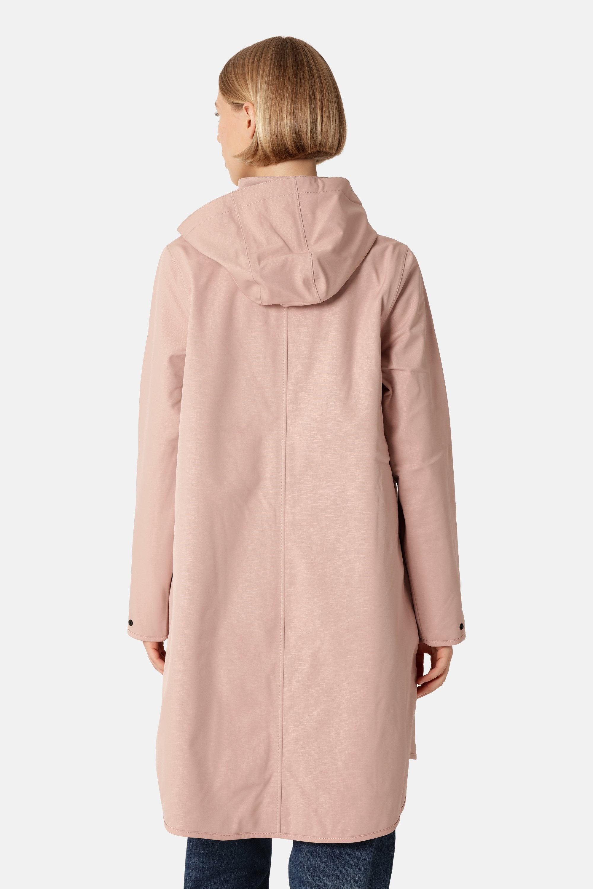 Softshell Regnjacka A-linje - Adobe Rose