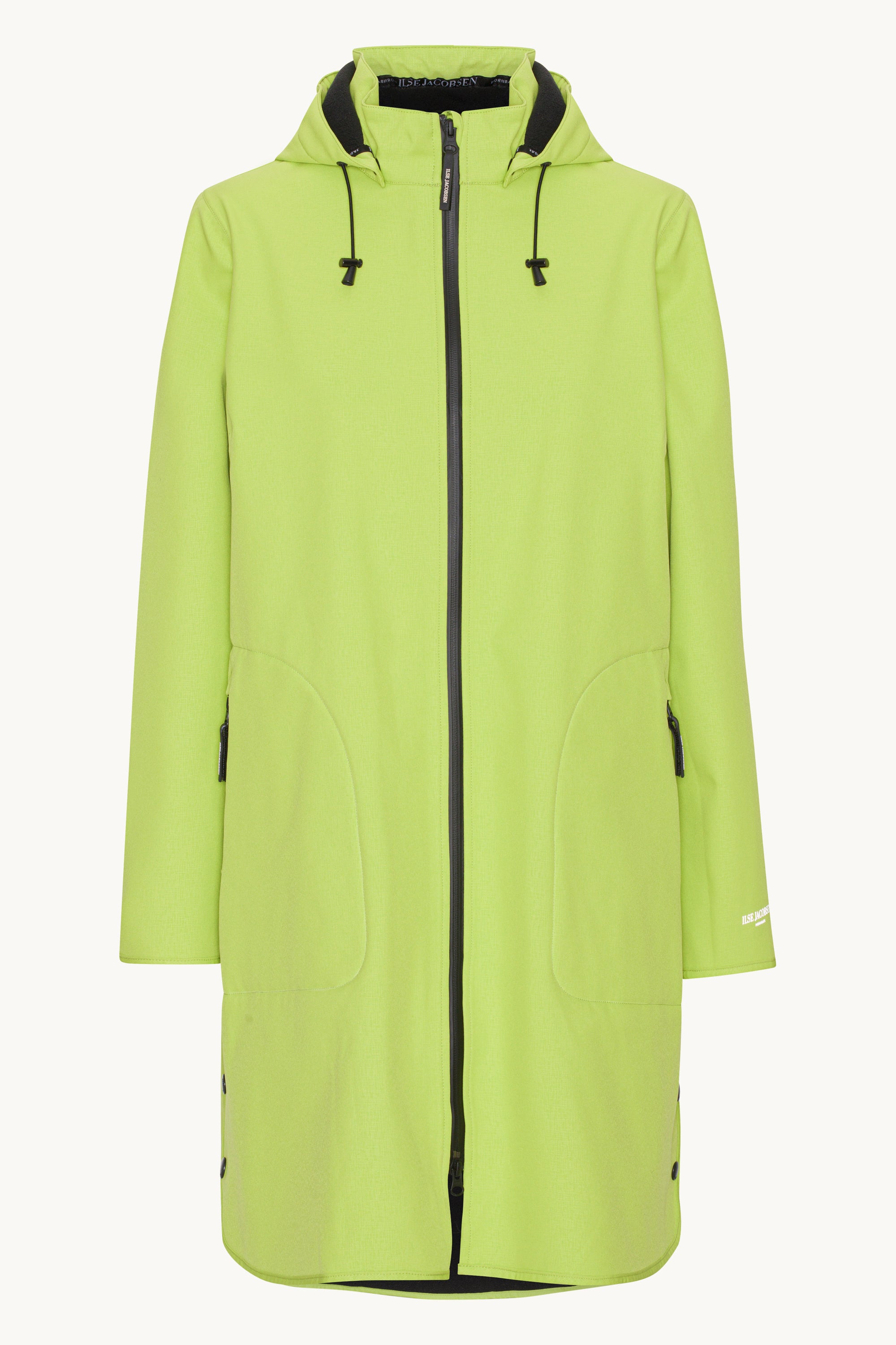 Softshell Regnjacka A-linje - Lime Green