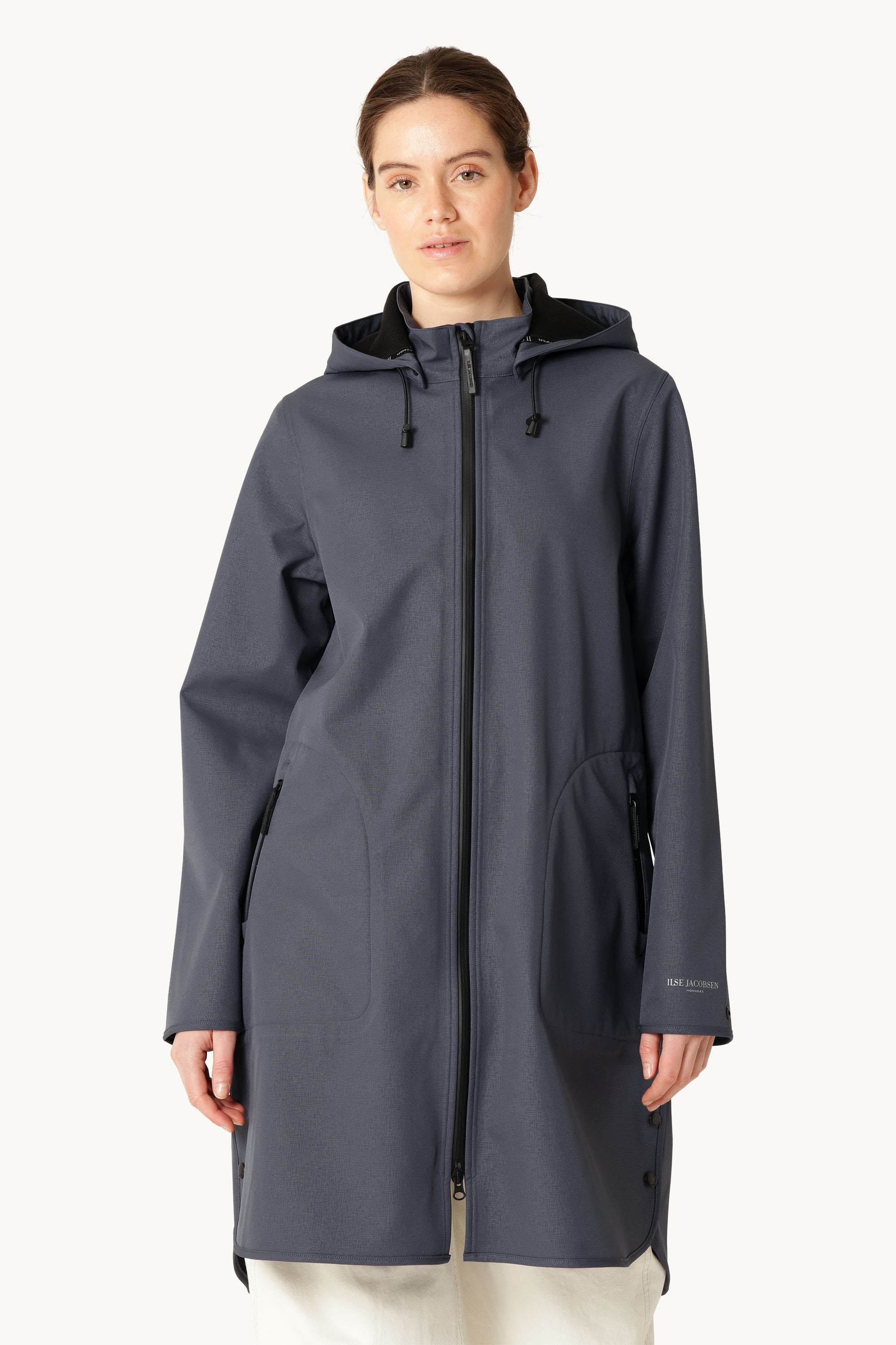 Softshell Regnjacka A-linje - Ombre Blue