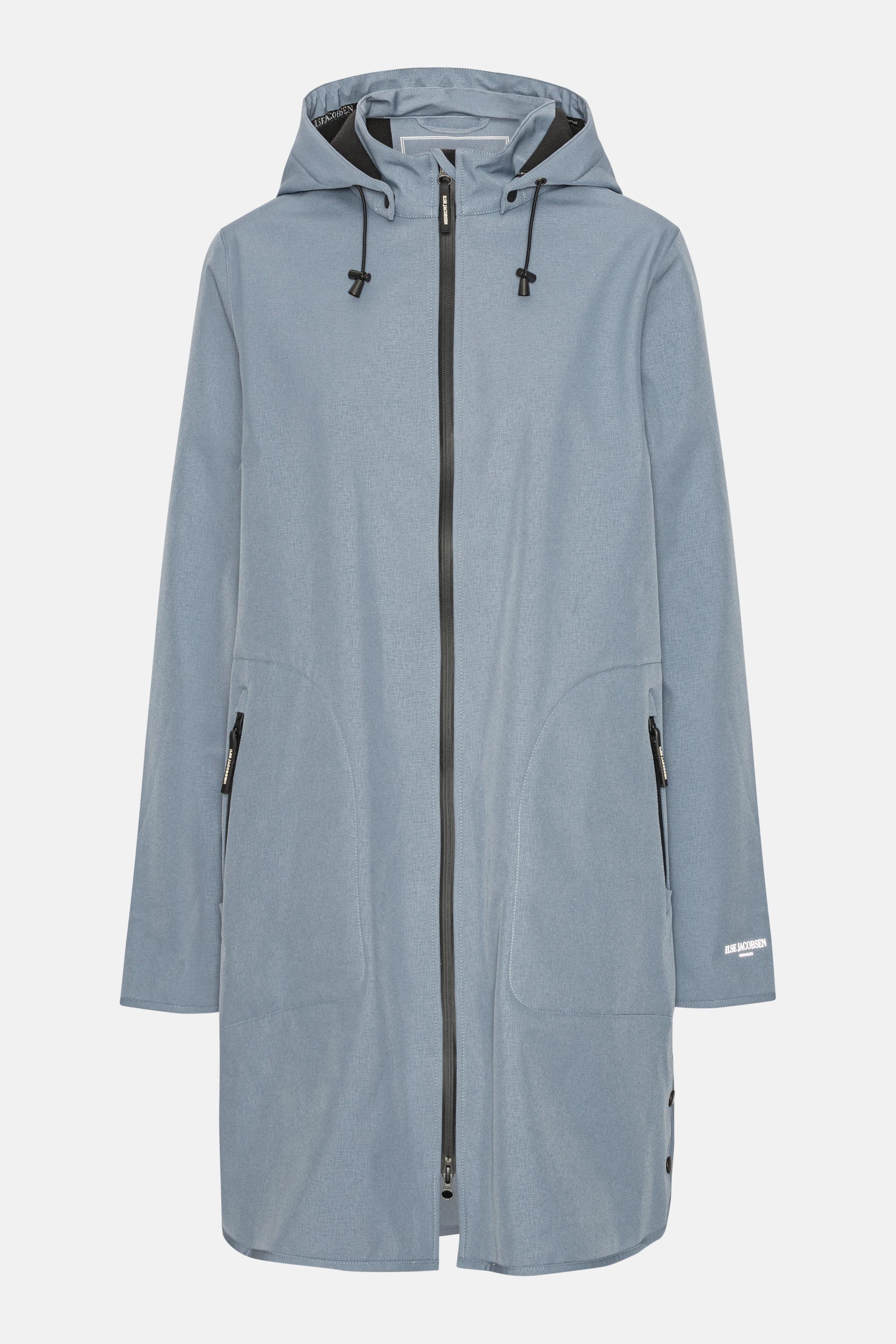 Softshell Regnjacka A-linje - Grey Blue