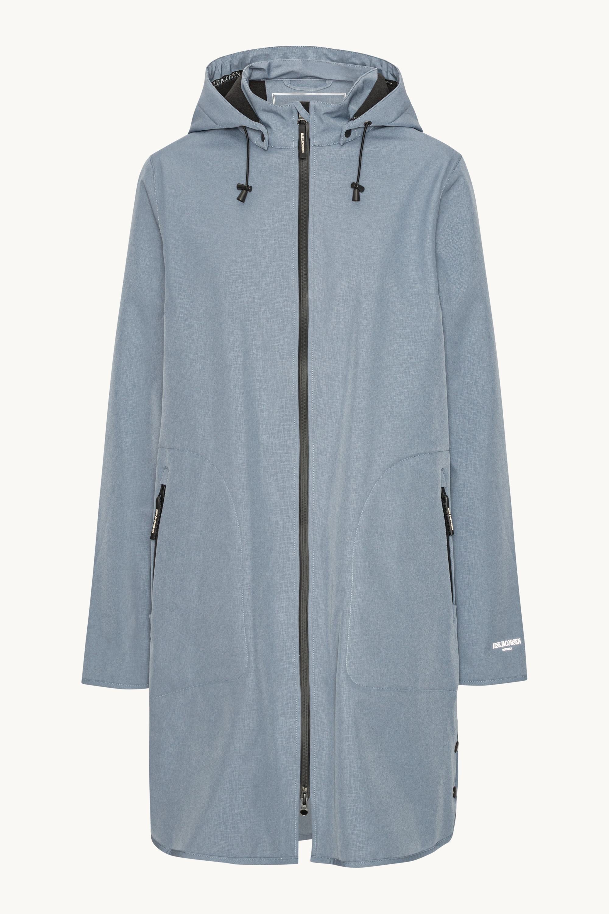 Softshell Regnjacka A-linje - Grey Blue