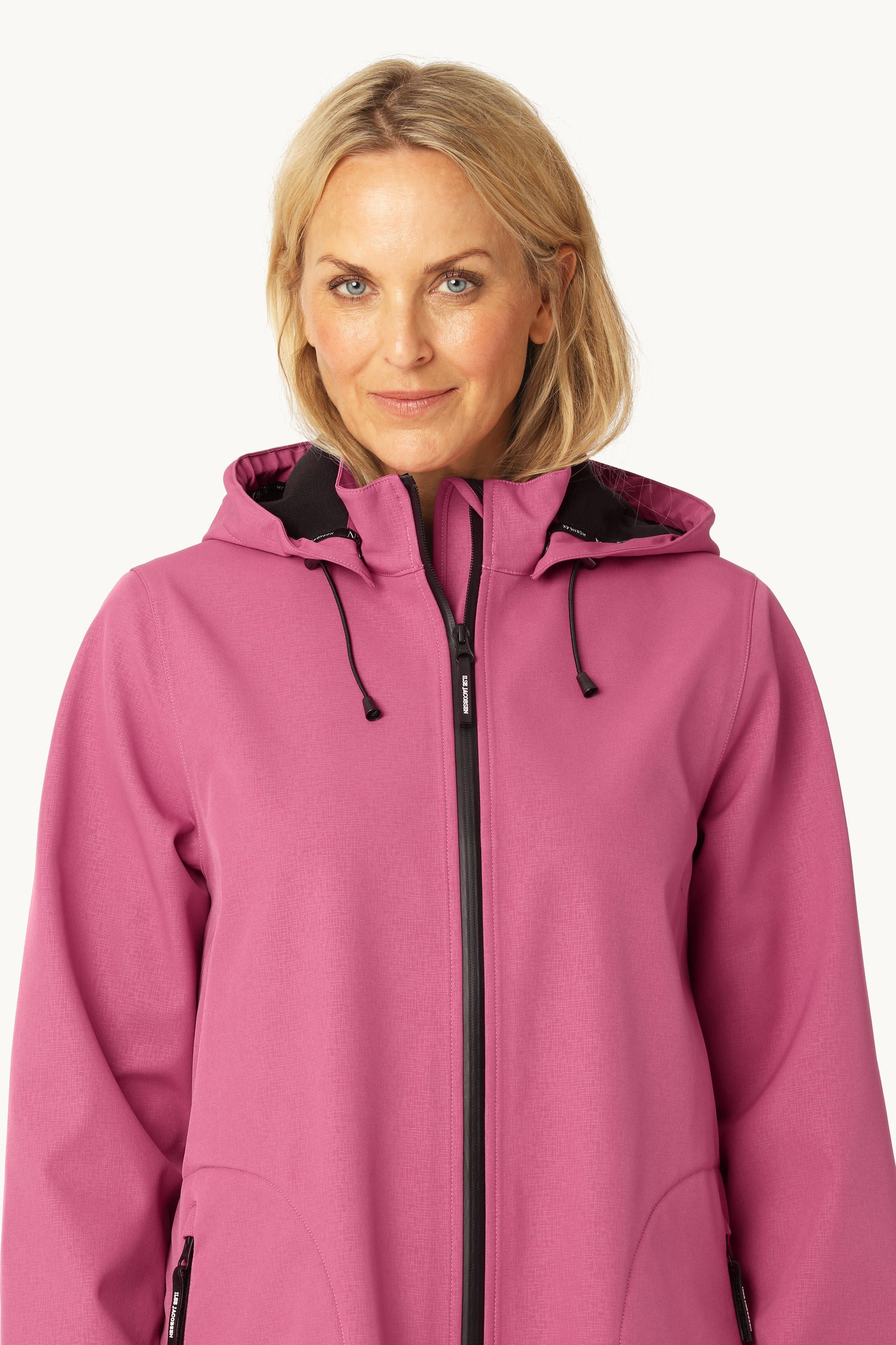 Softshell Regnjacka A-linje - Magenta Haze