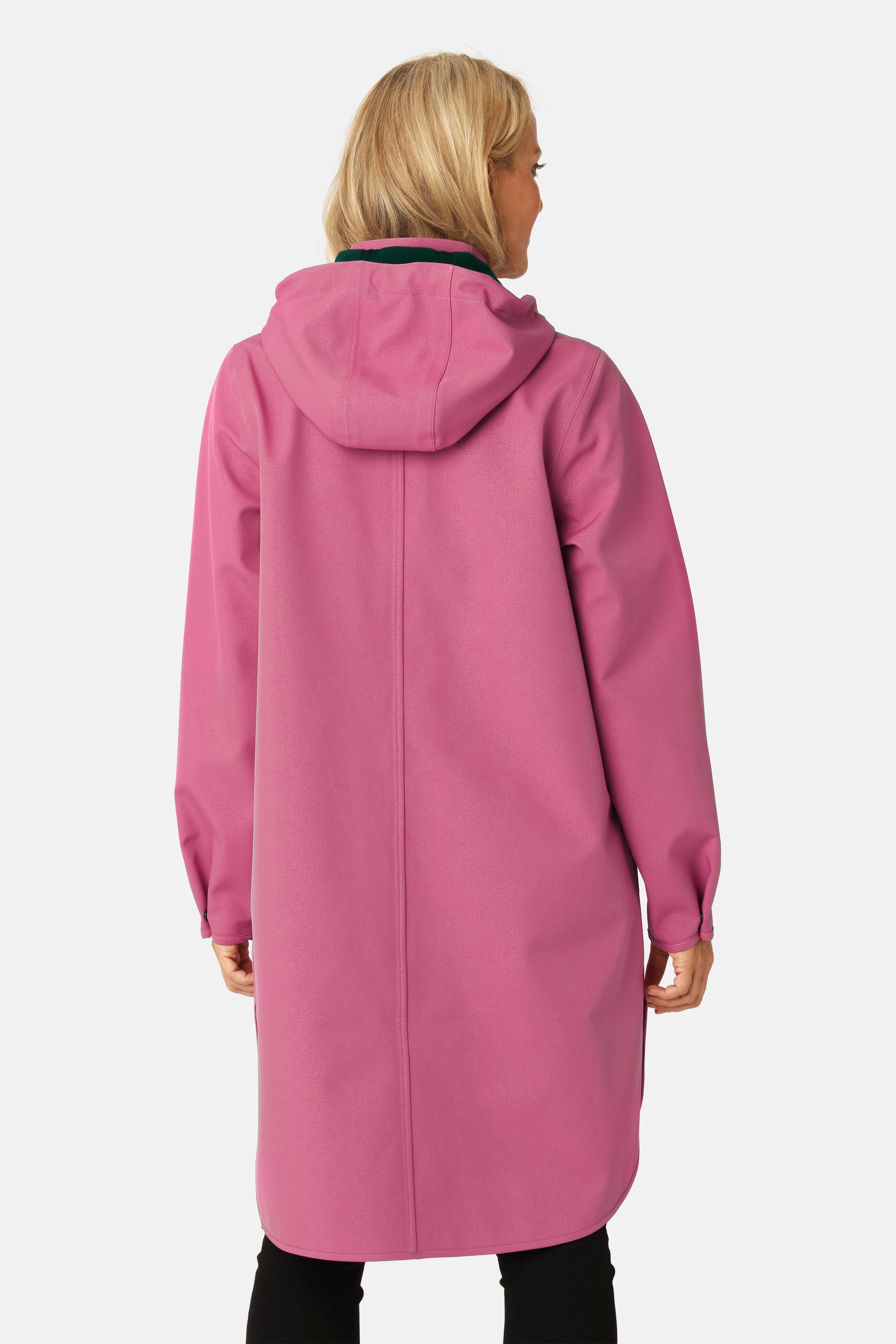 Softshell Regnjacka A-linje - Magenta Haze