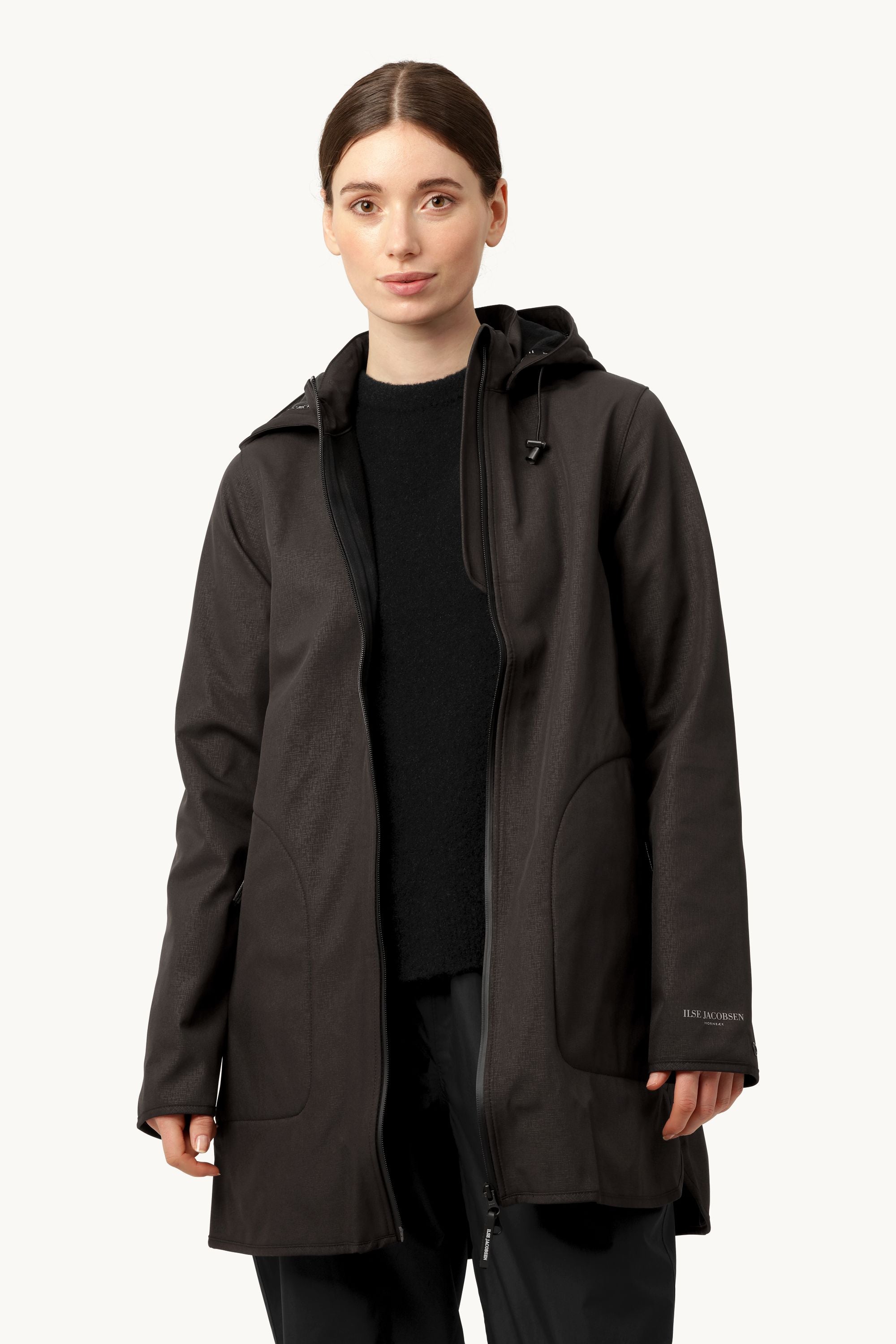 Softshell Regnjacka A-linje - Black