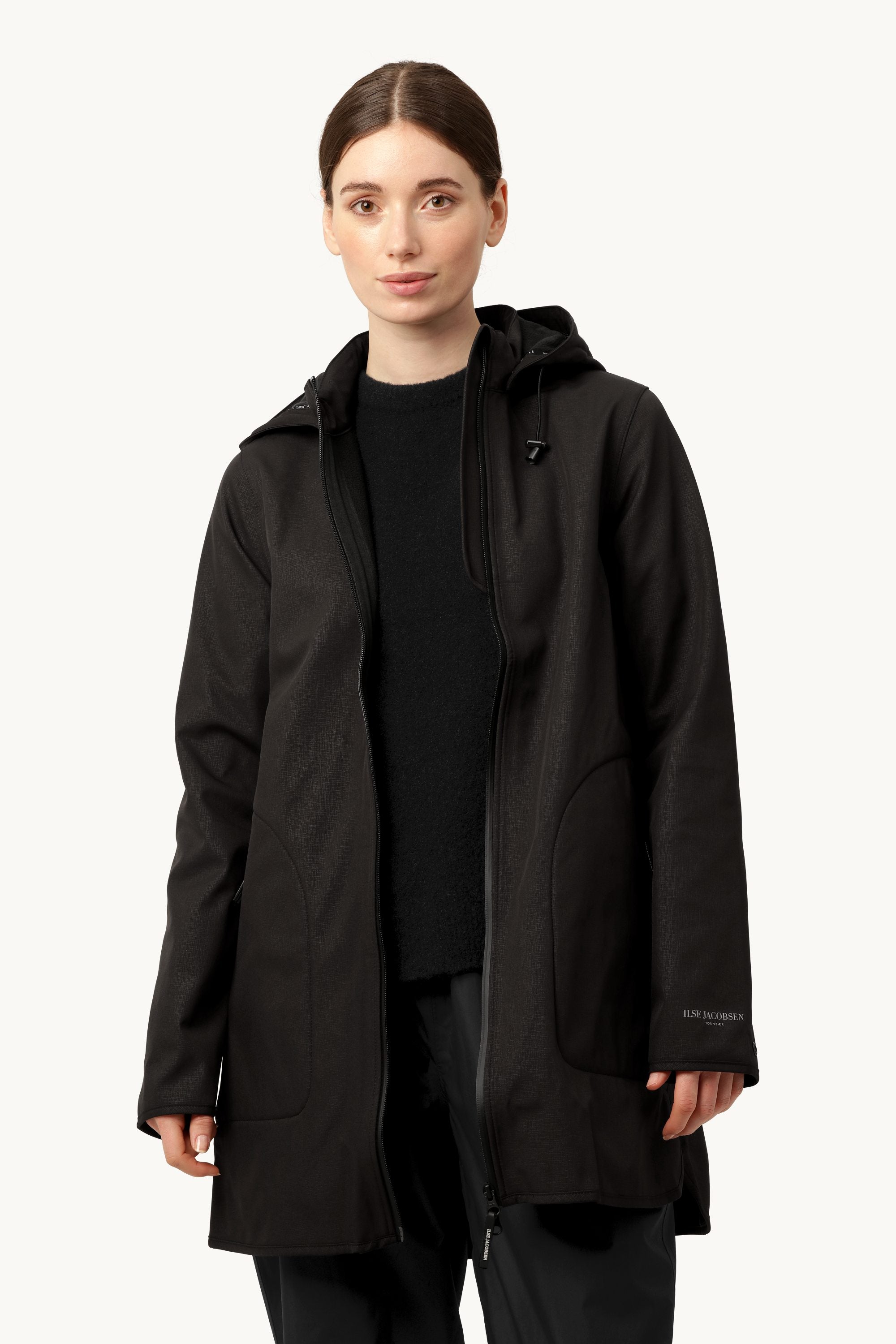 Softshell Regnjacka A-linje - Black