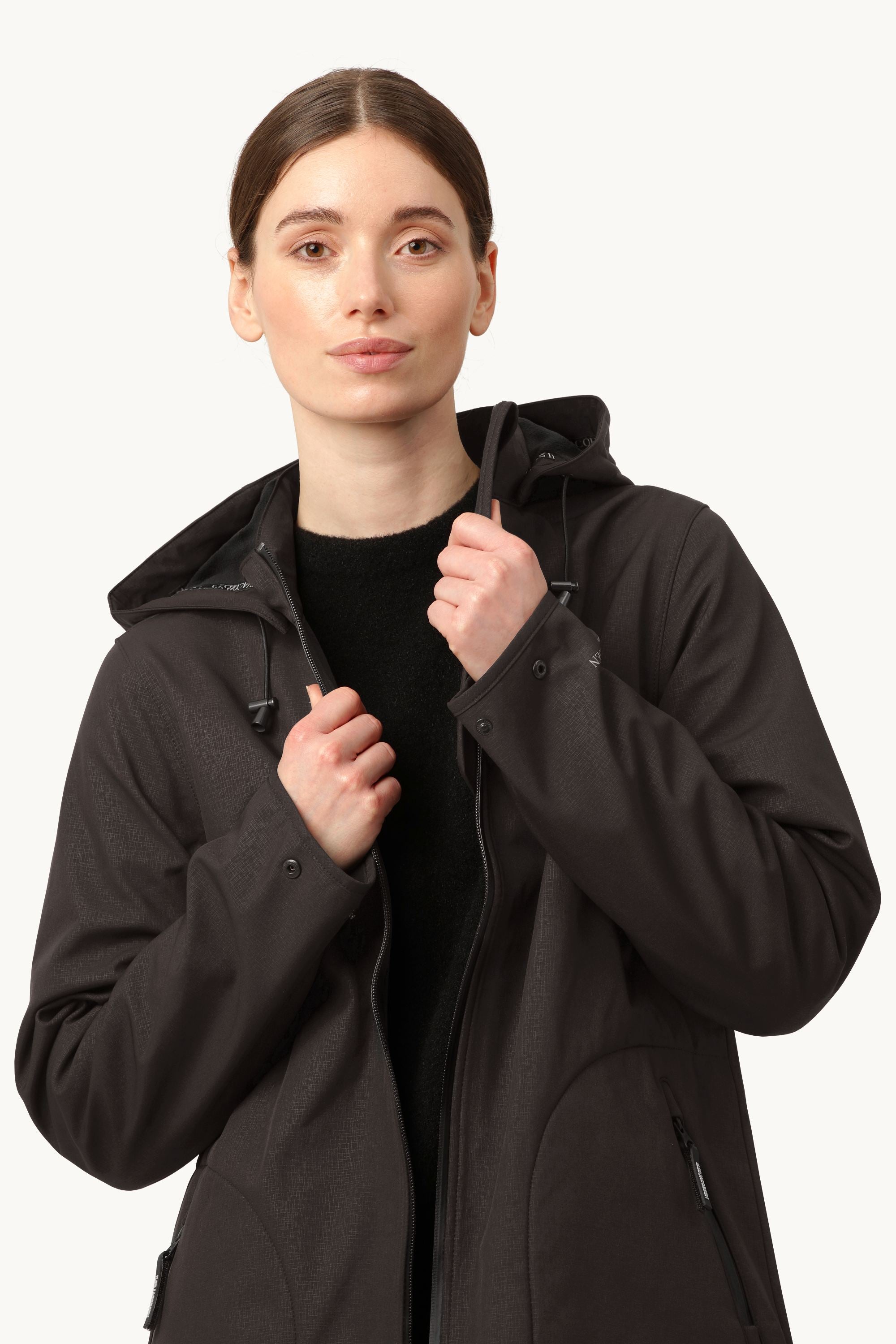 Softshell Regnjacka A-linje - Black