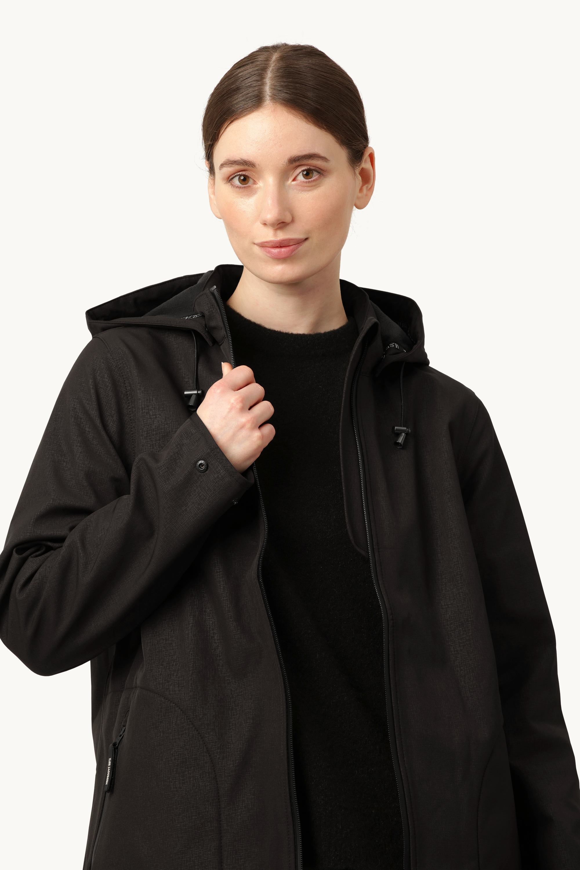 Softshell Regnjacka A-linje - Black