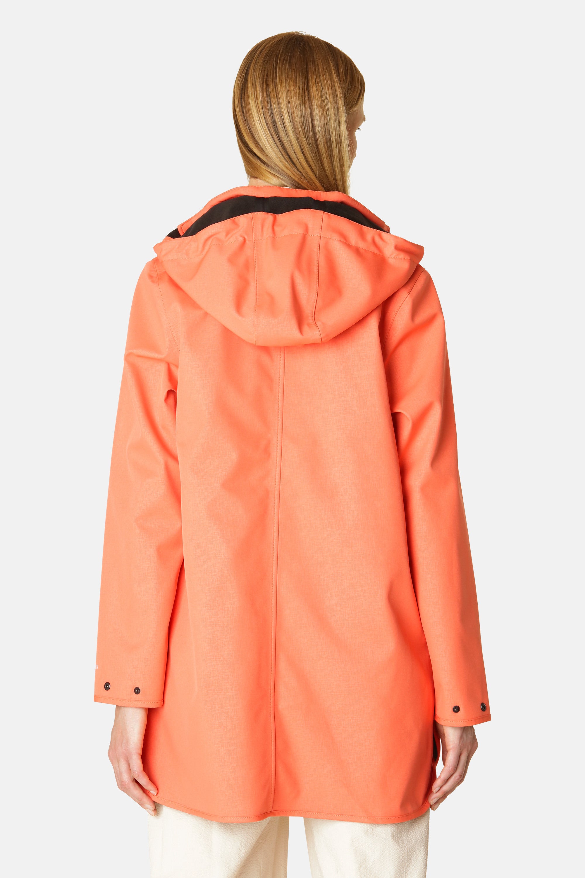 Softshell Regnjacka A-linje - Hot Orange