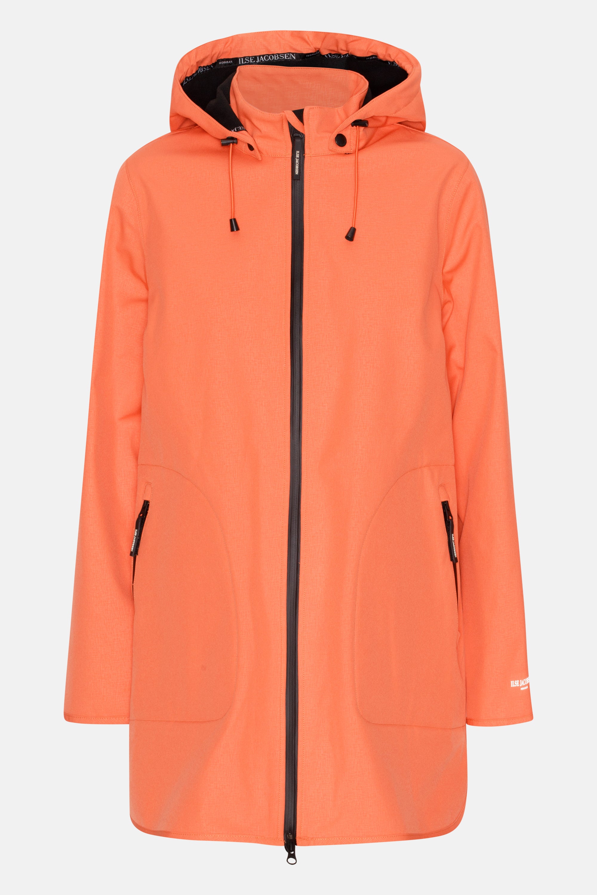 Softshell Regnjacka A-linje - Hot Orange