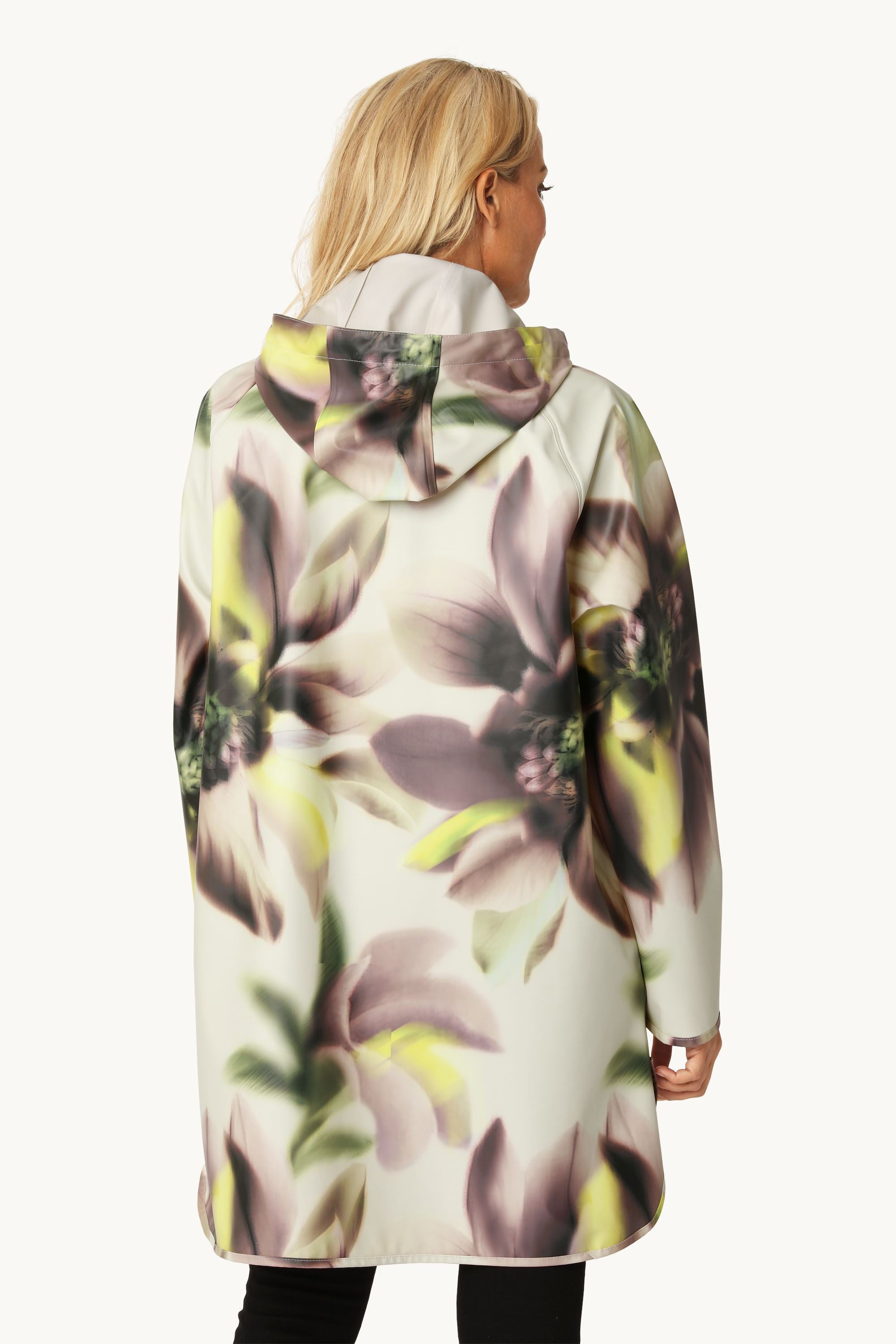 Raincoat - Light Photoristic Flower