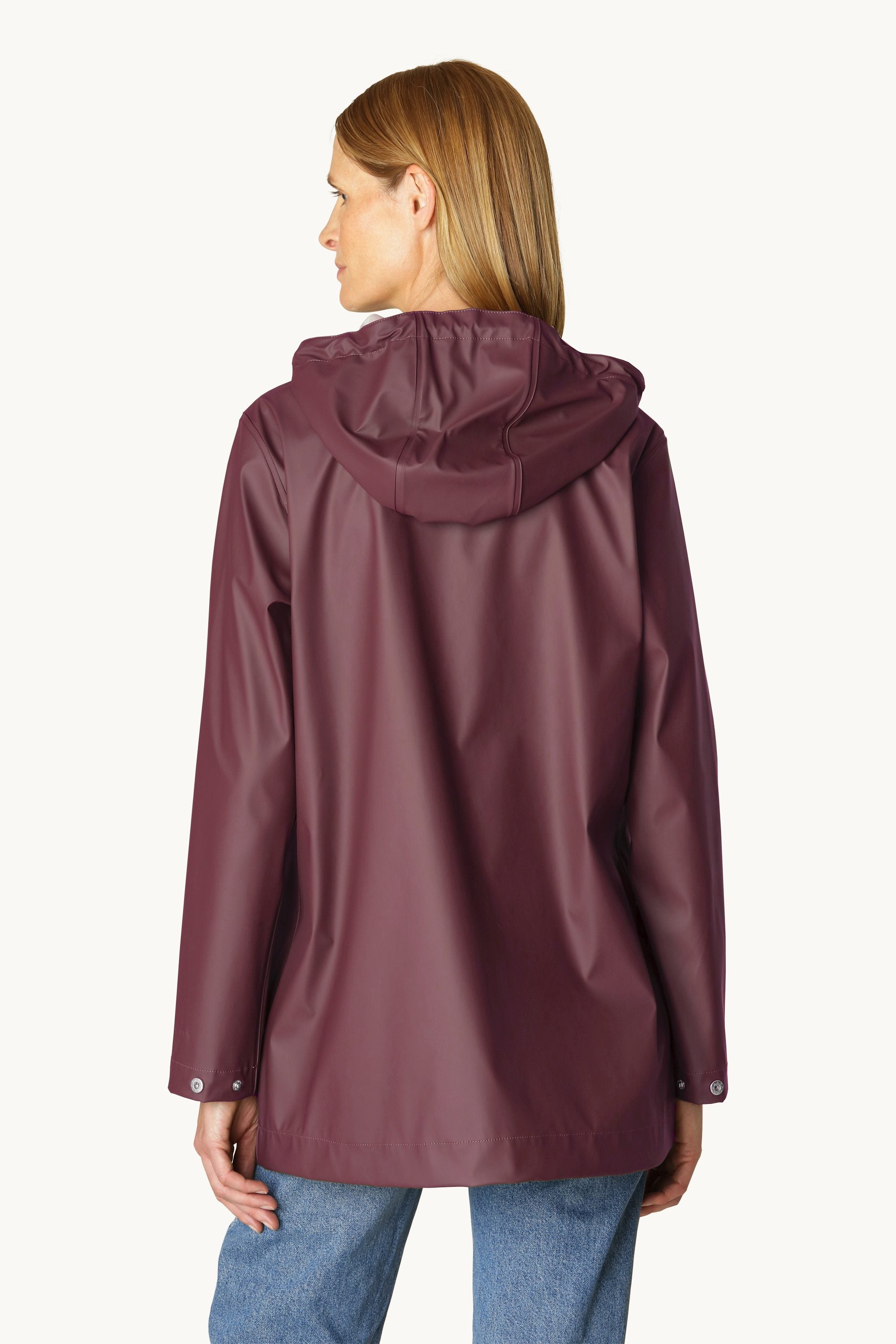 Lätt Regnjacka - Maroon Banner