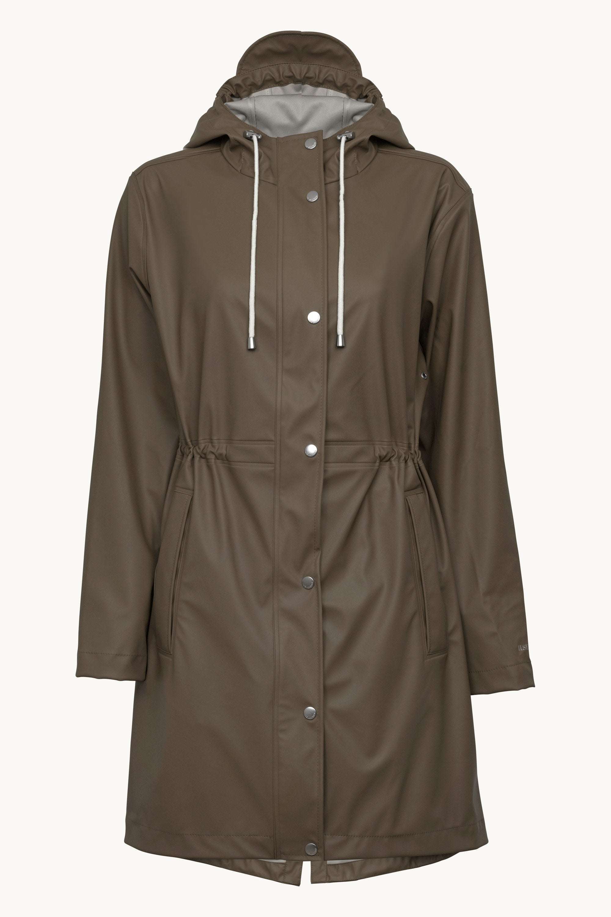 Long Parka Rain Jacket - Wren