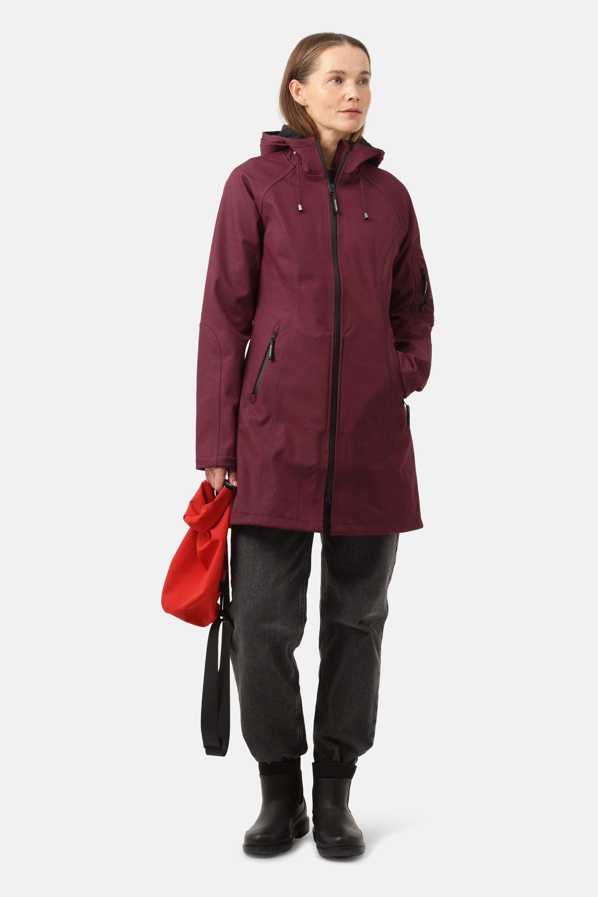 Softshell Regnjacka - Maroon Banner