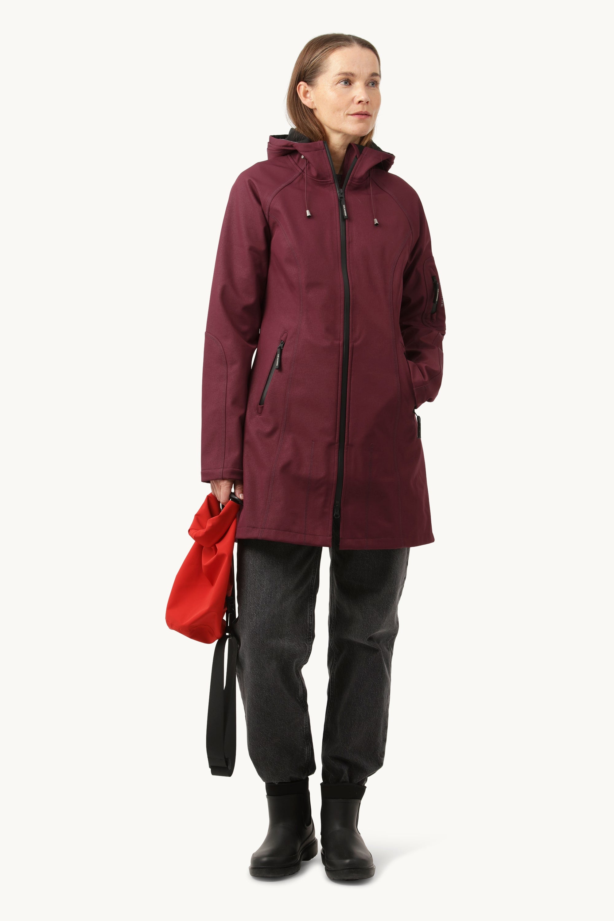 Softshell Regnjacka - Maroon Banner