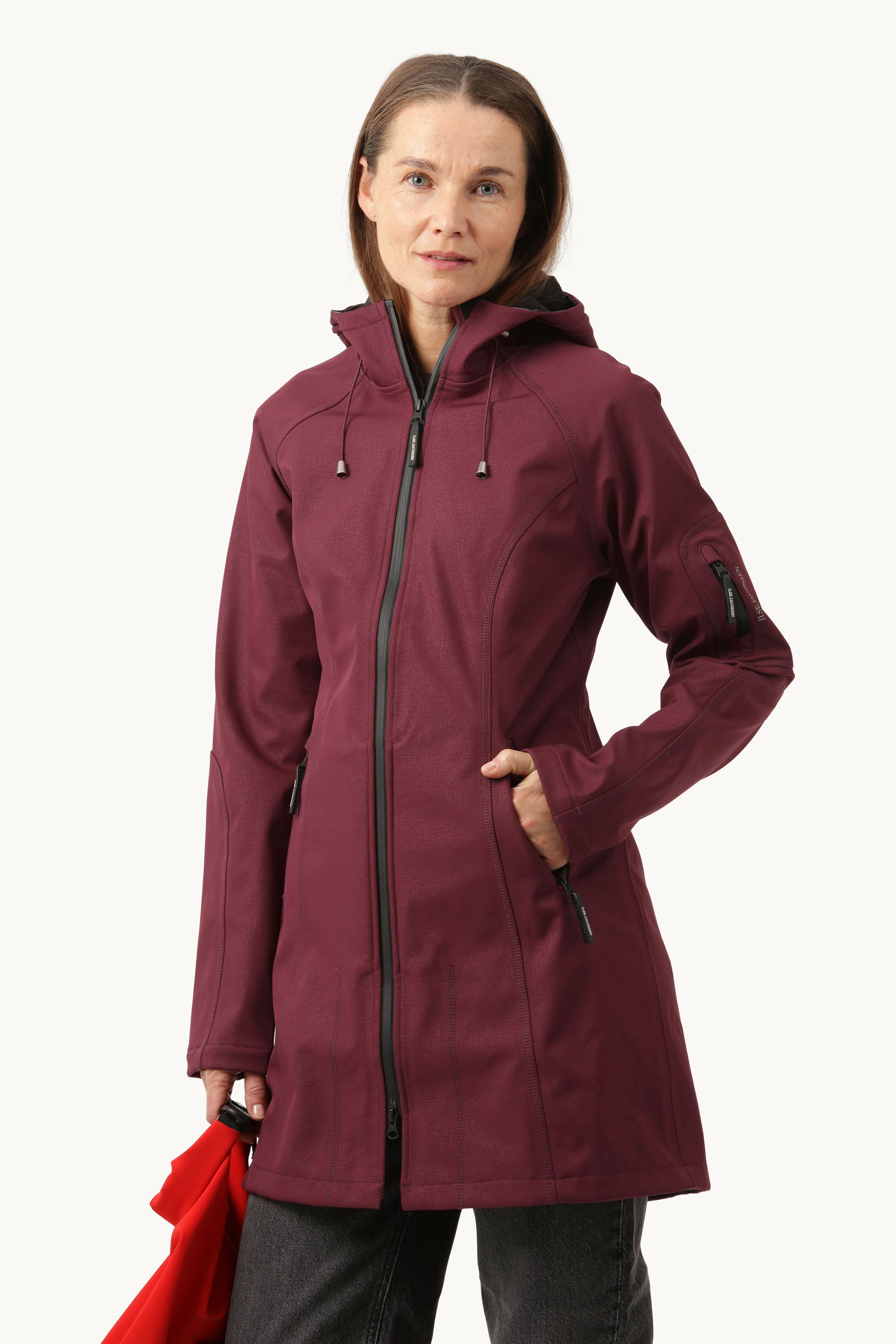 Softshell Regnjacka - Maroon Banner