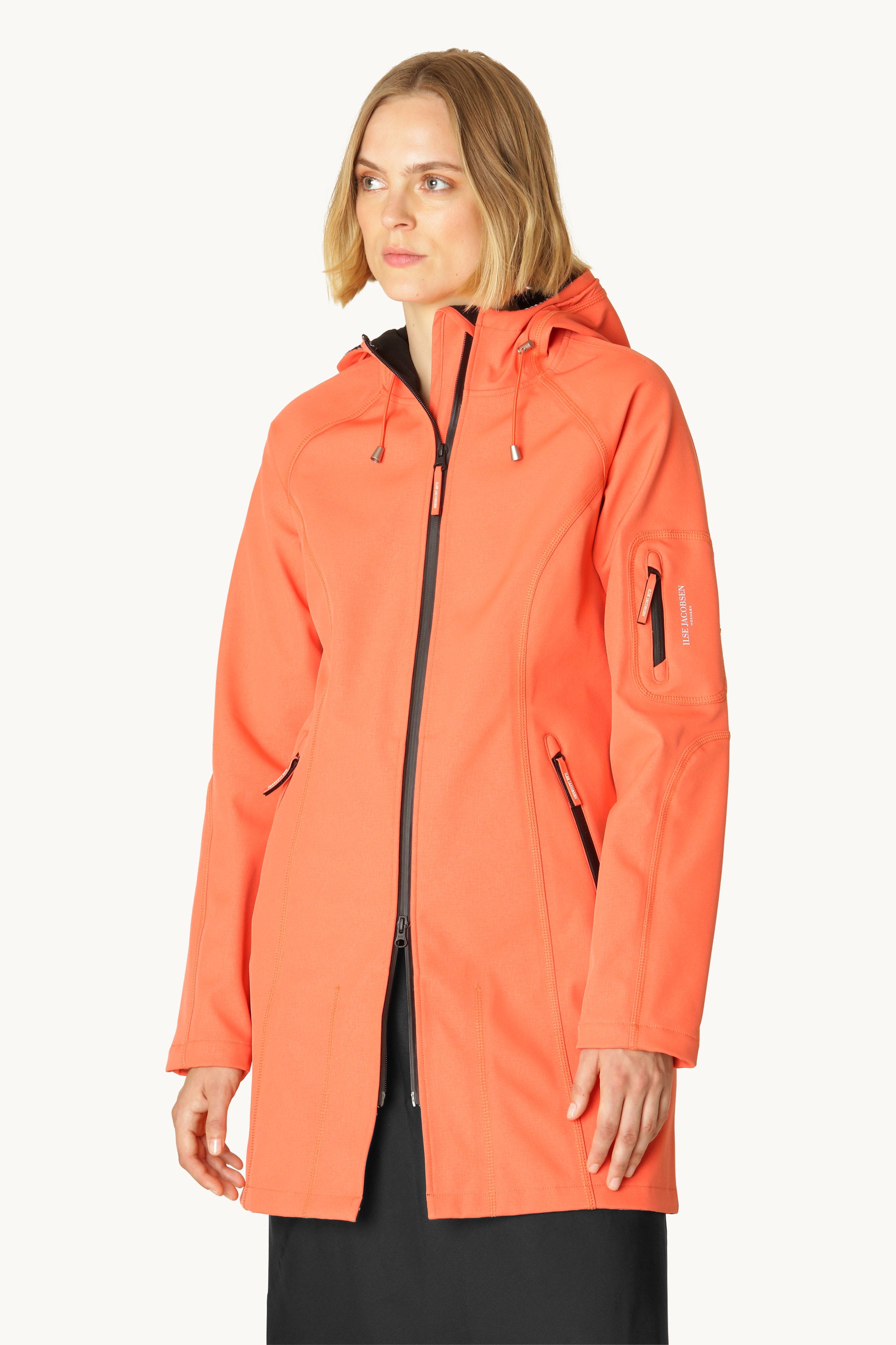 Softshell Regnjacka - Hot Orange