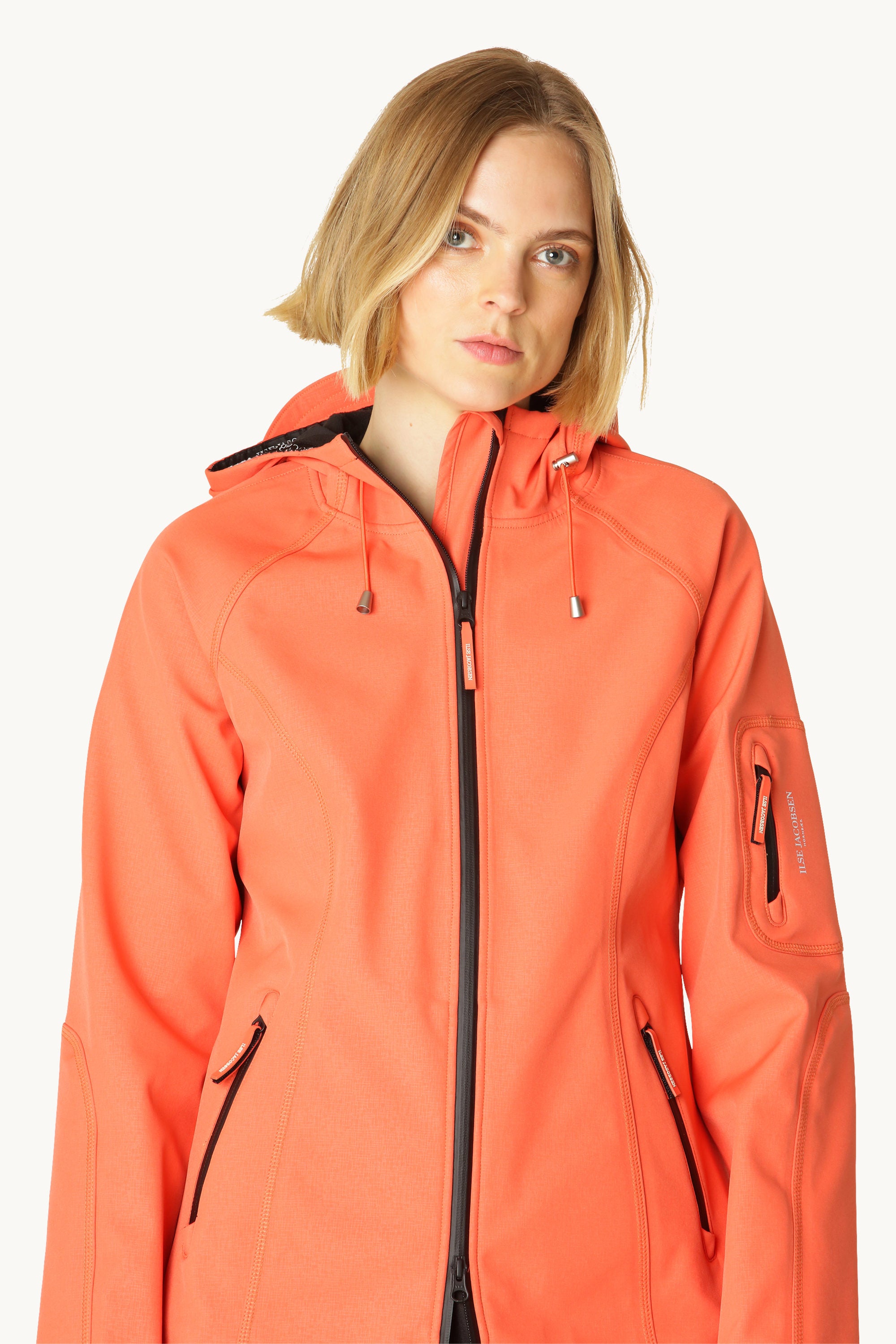 Softshell Regnjacka - Hot Orange