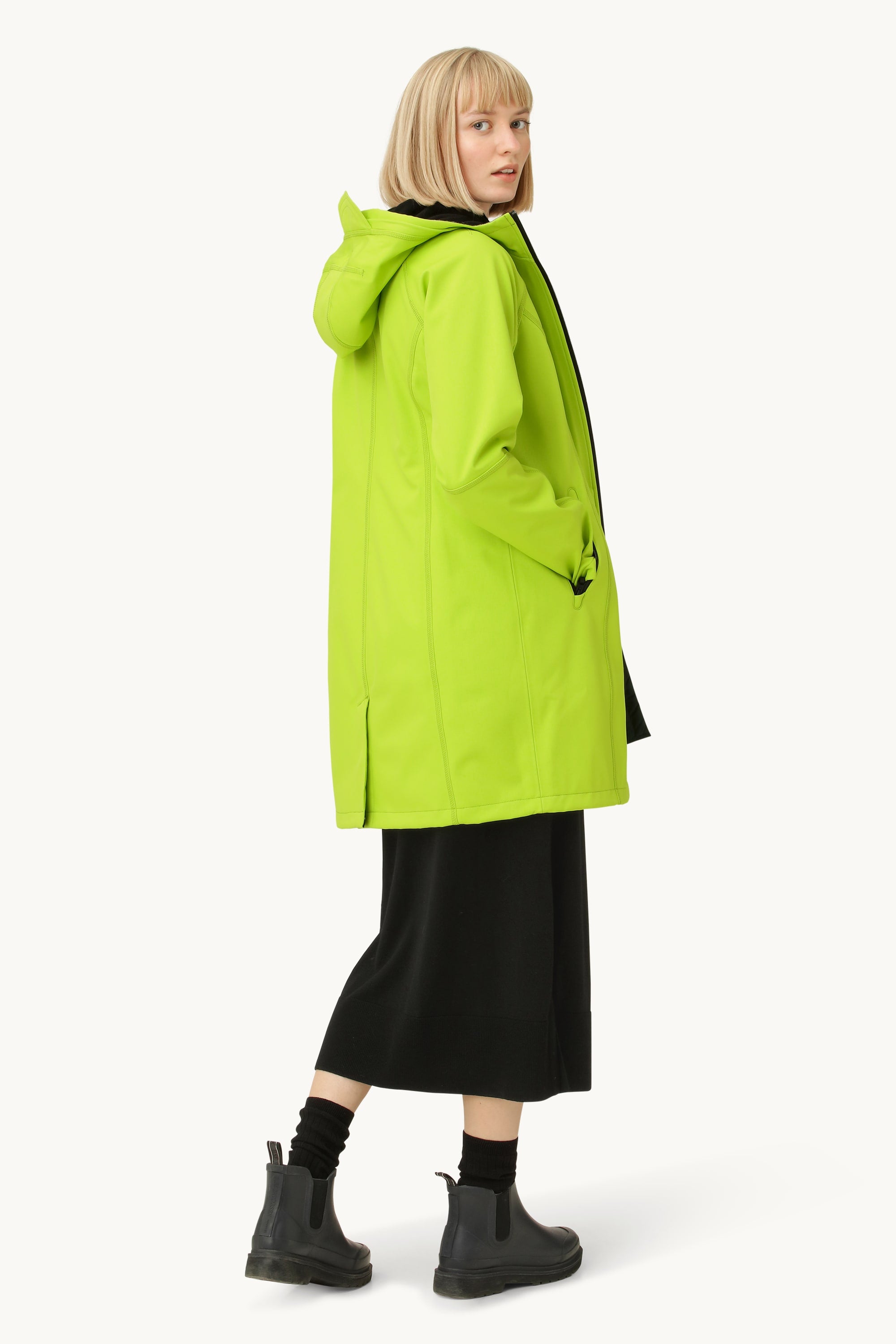 Softshell Regnjacka - Lime Green