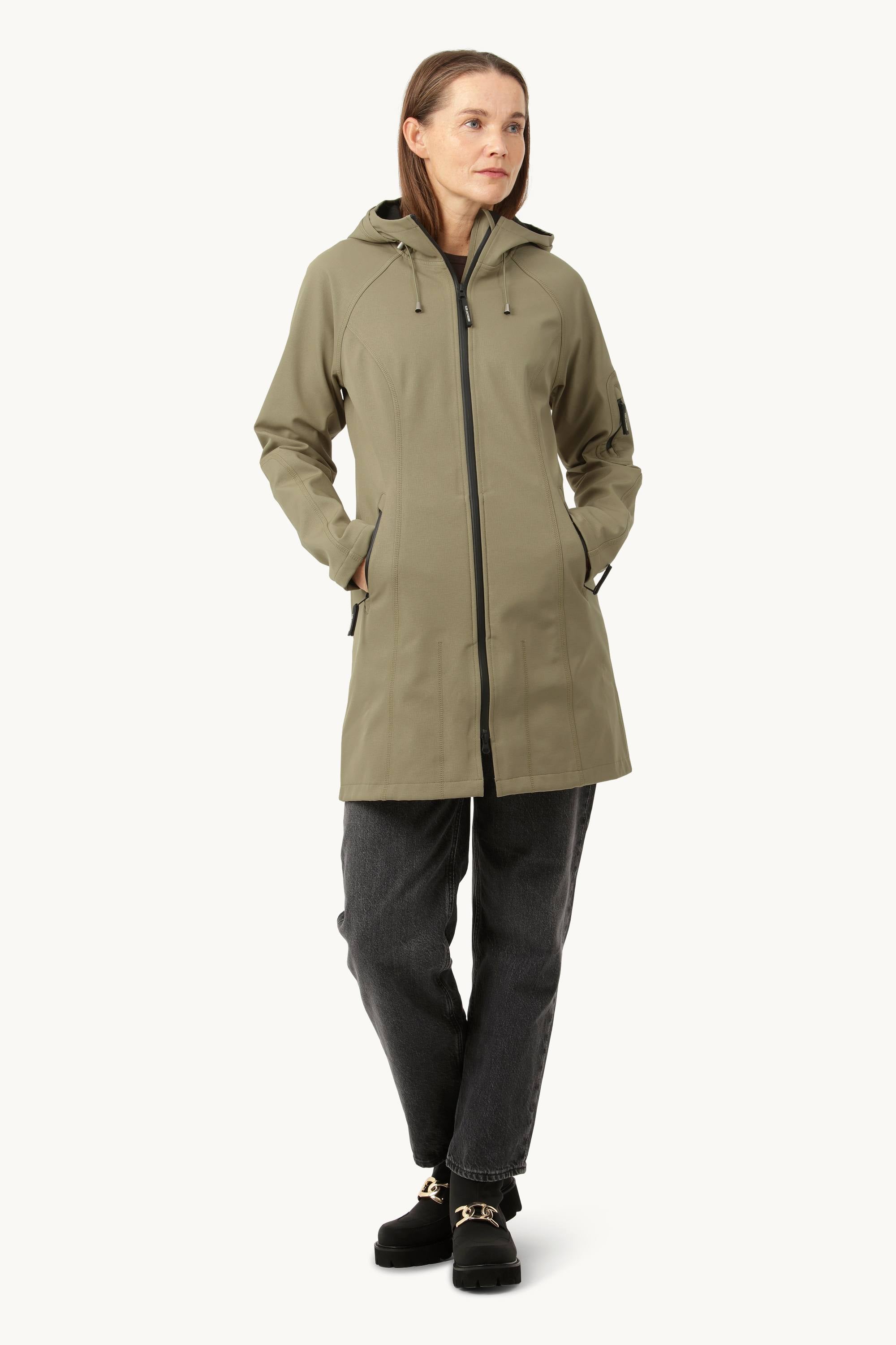 Softshell Regnjacka - Covert Green